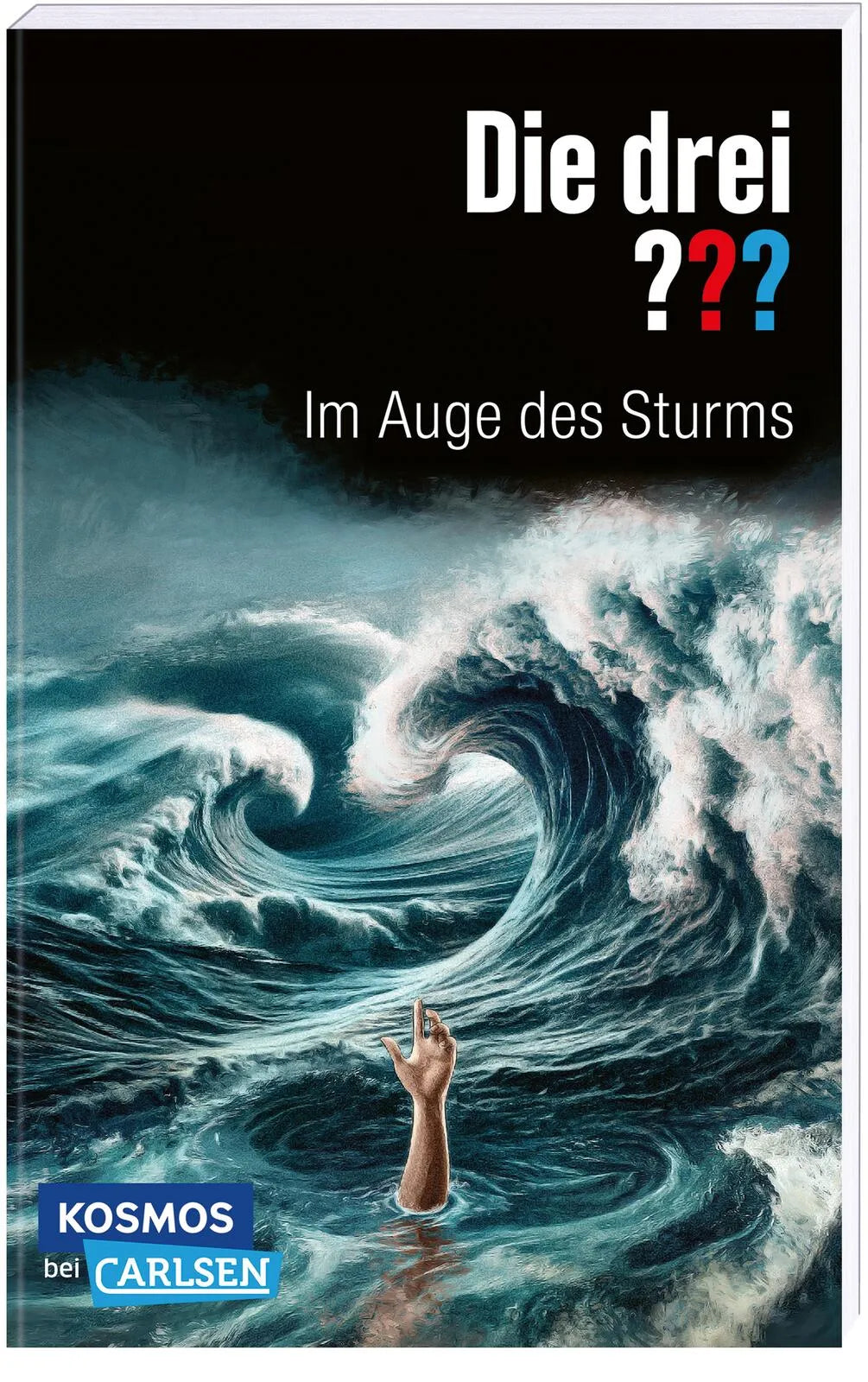 Buchcover von 'Die drei ???: Im Auge des Sturms' - Taschenbuch von Kari Erlhoff