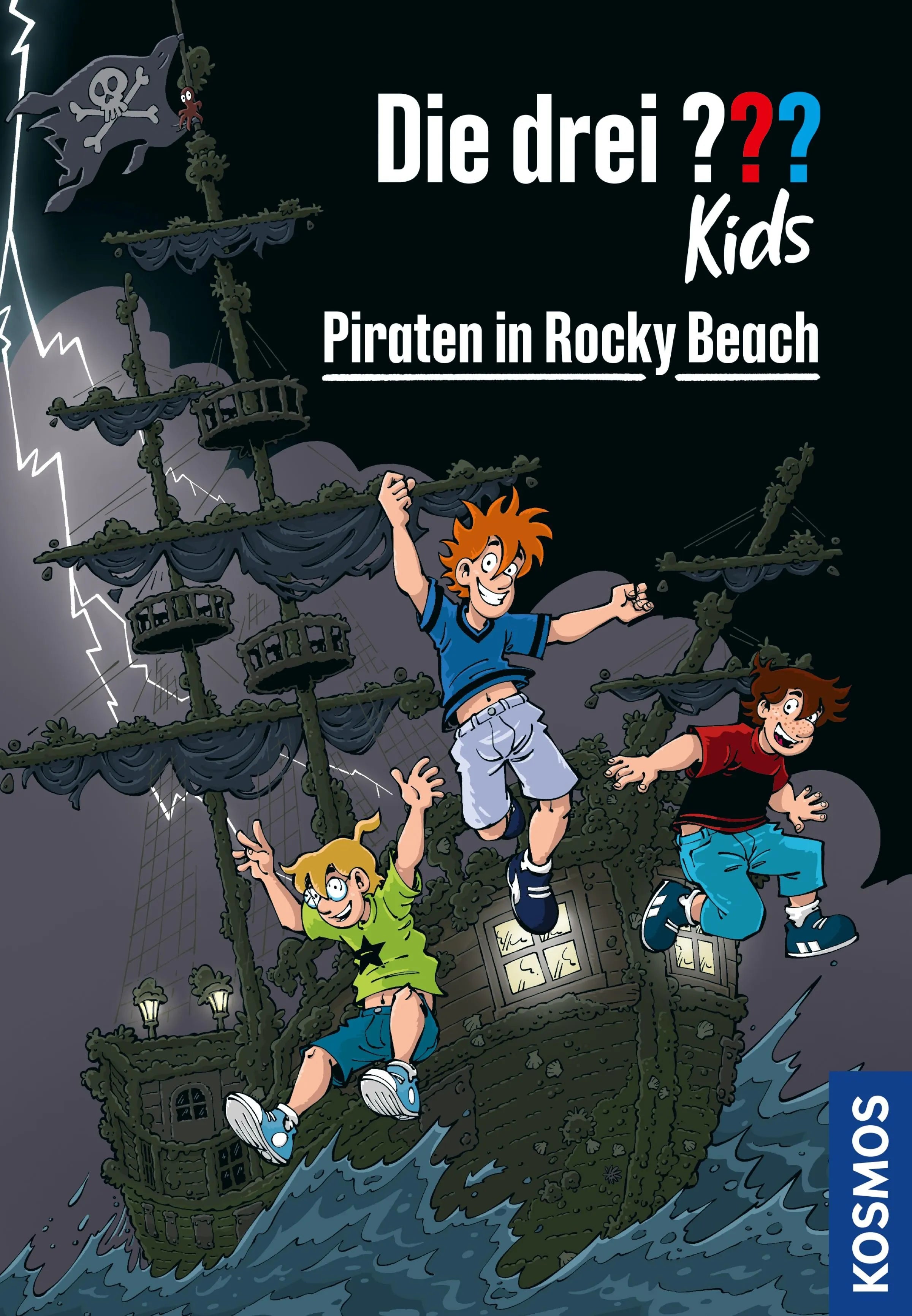 Cover: Die drei ??? Kids, 108, Piraten in Rocky Beach (E-Book) von Ulf Blanck
