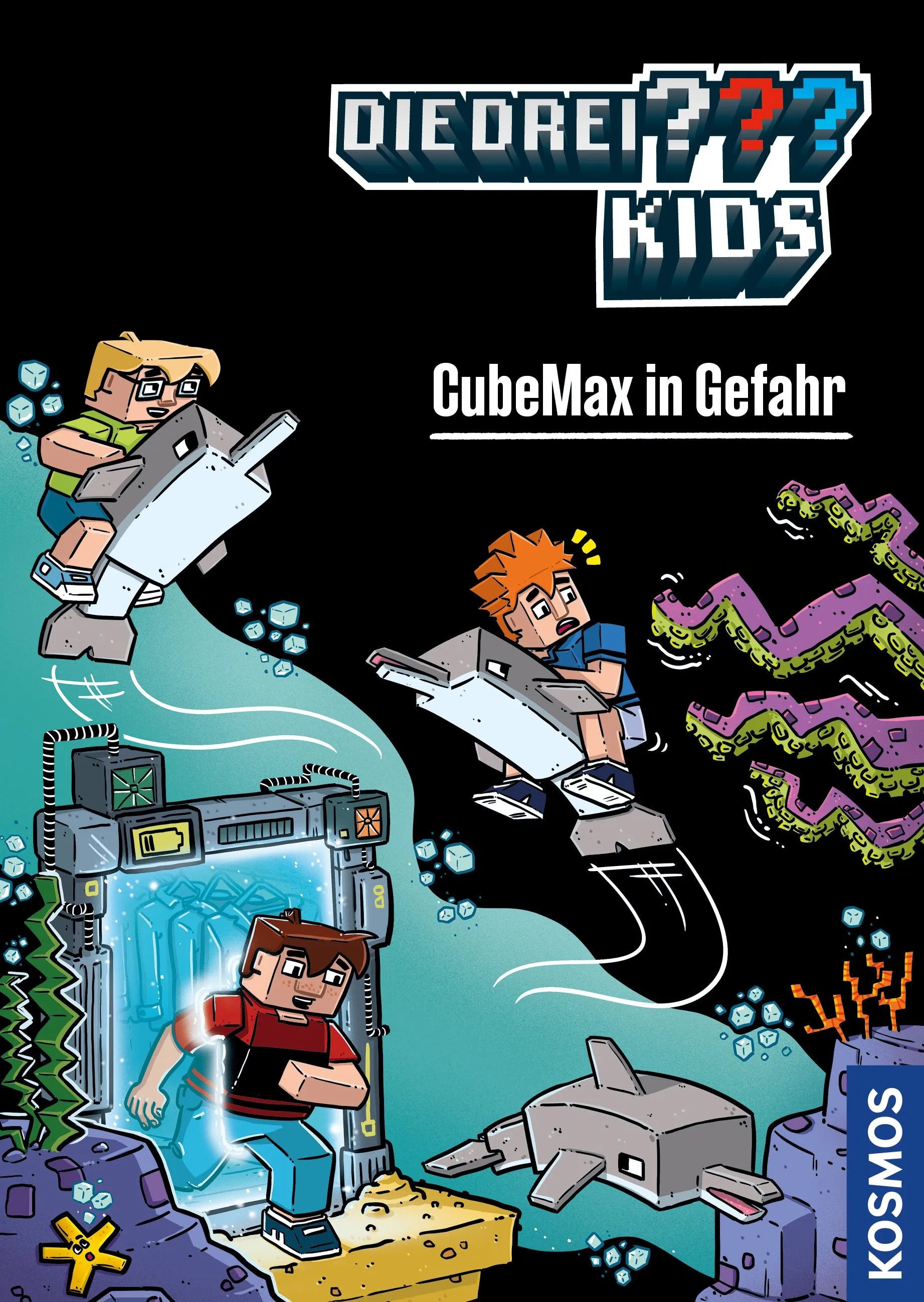 Cover: Die drei ??? Kids, CubeMax in Gefahr (E-Book) von Calle Claus