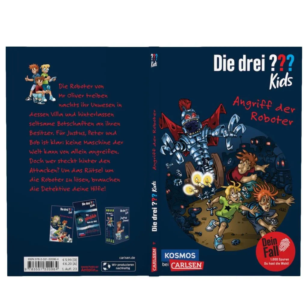 Boris Pfeiffer - Die drei ??? Kids Dein Fall: Angriff der Roboter