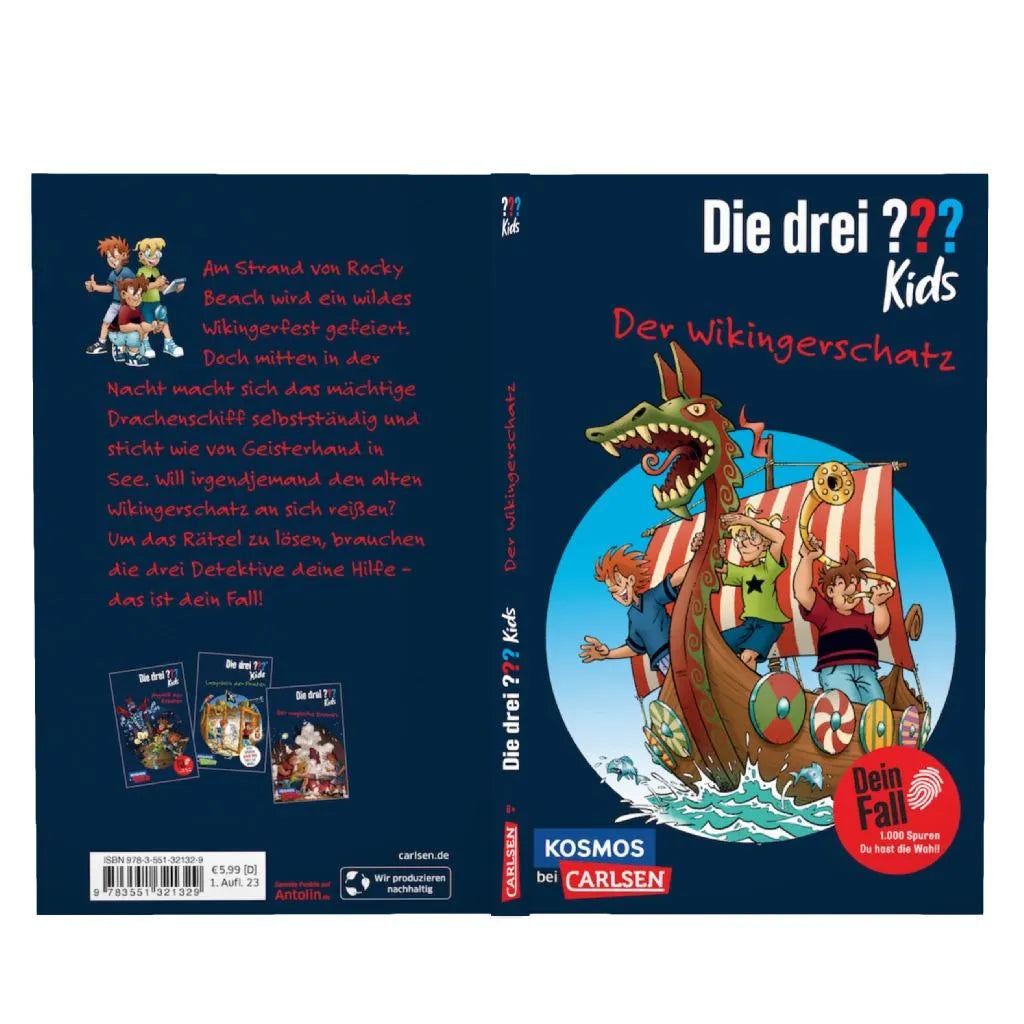 Abbildung von 'Die drei ??? Kids Dein Fall: Der Wikingerschatz'