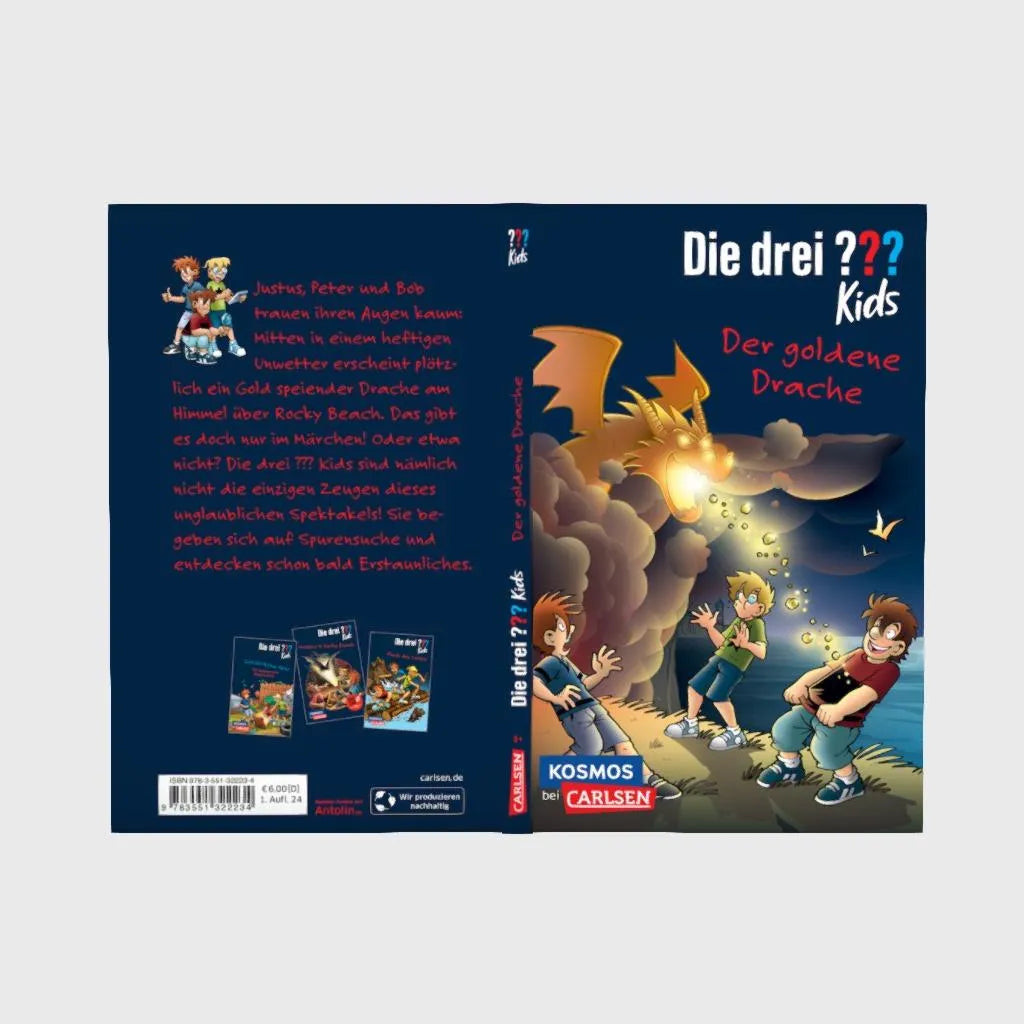 Boris Pfeiffer - Die drei ??? Kids: Der goldene Drache