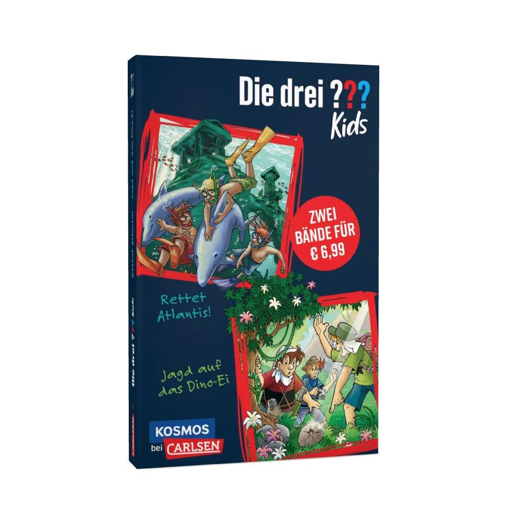 Ulf Blanck - Die drei ??? Kids: Doppelband mit Rettet Atlantis! und Jagd auf das Dino-Ei