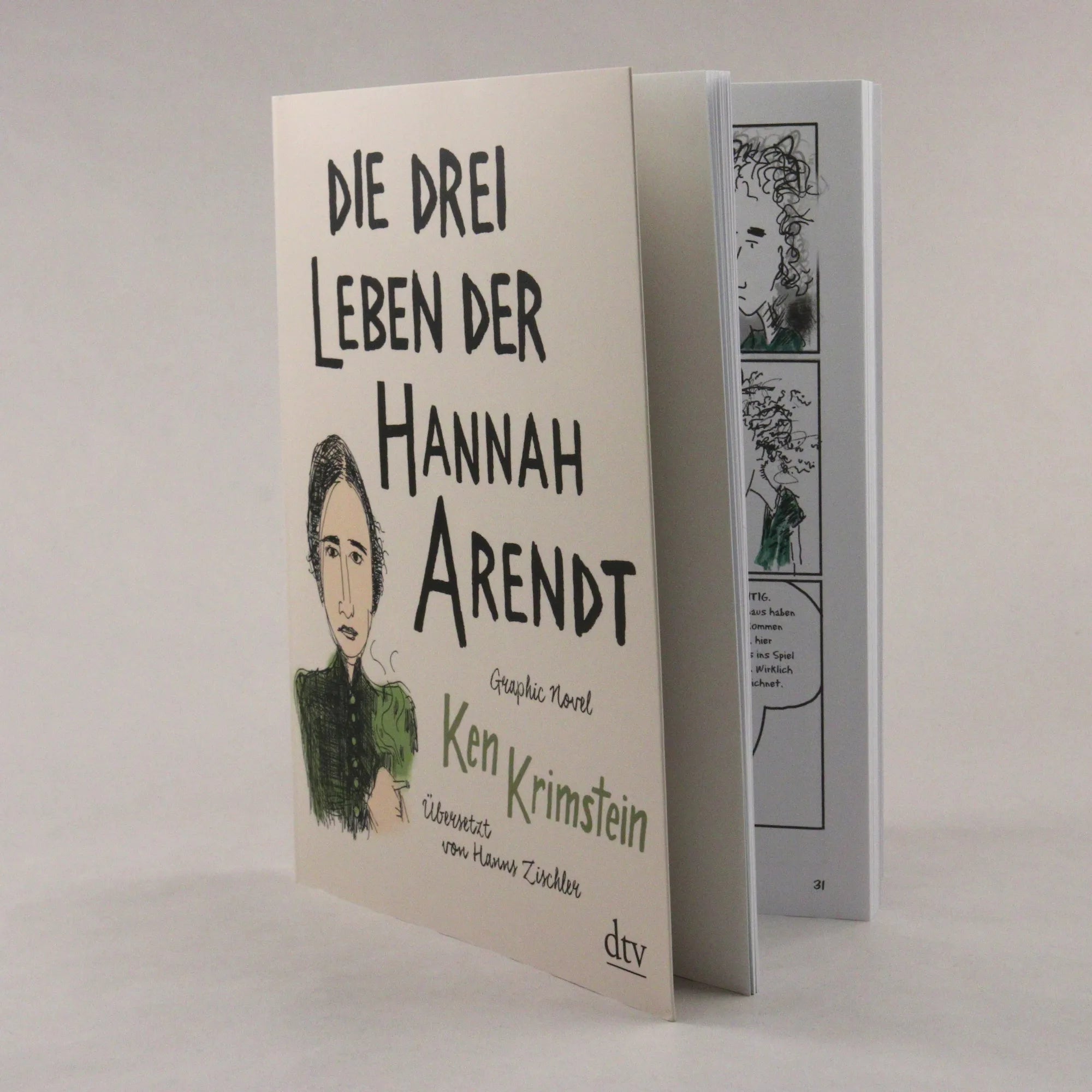 Ken Krimstein - Die drei Leben der Hannah Arendt