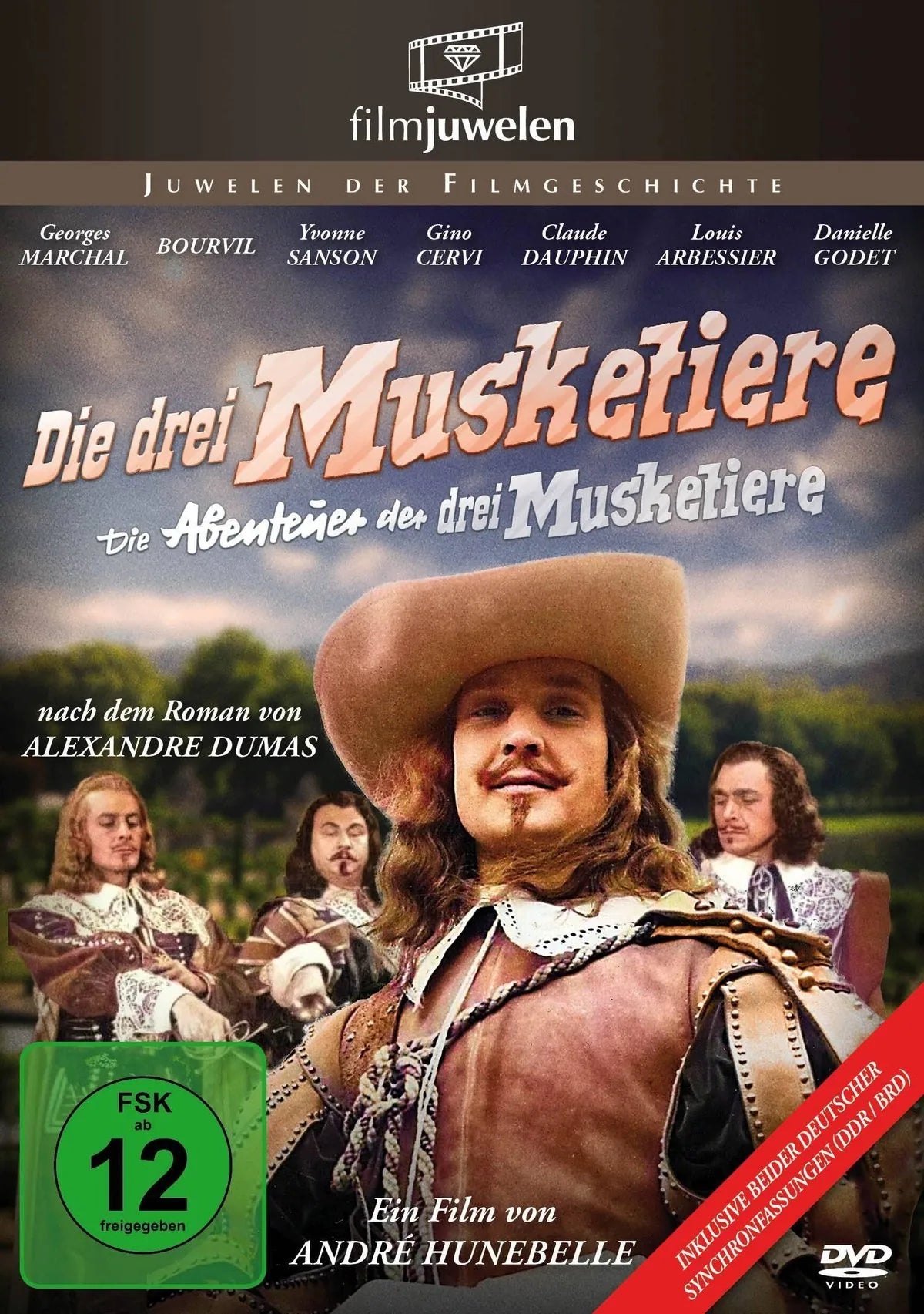 Die drei Musketiere (Die Abenteuer der drei Musk - DVD