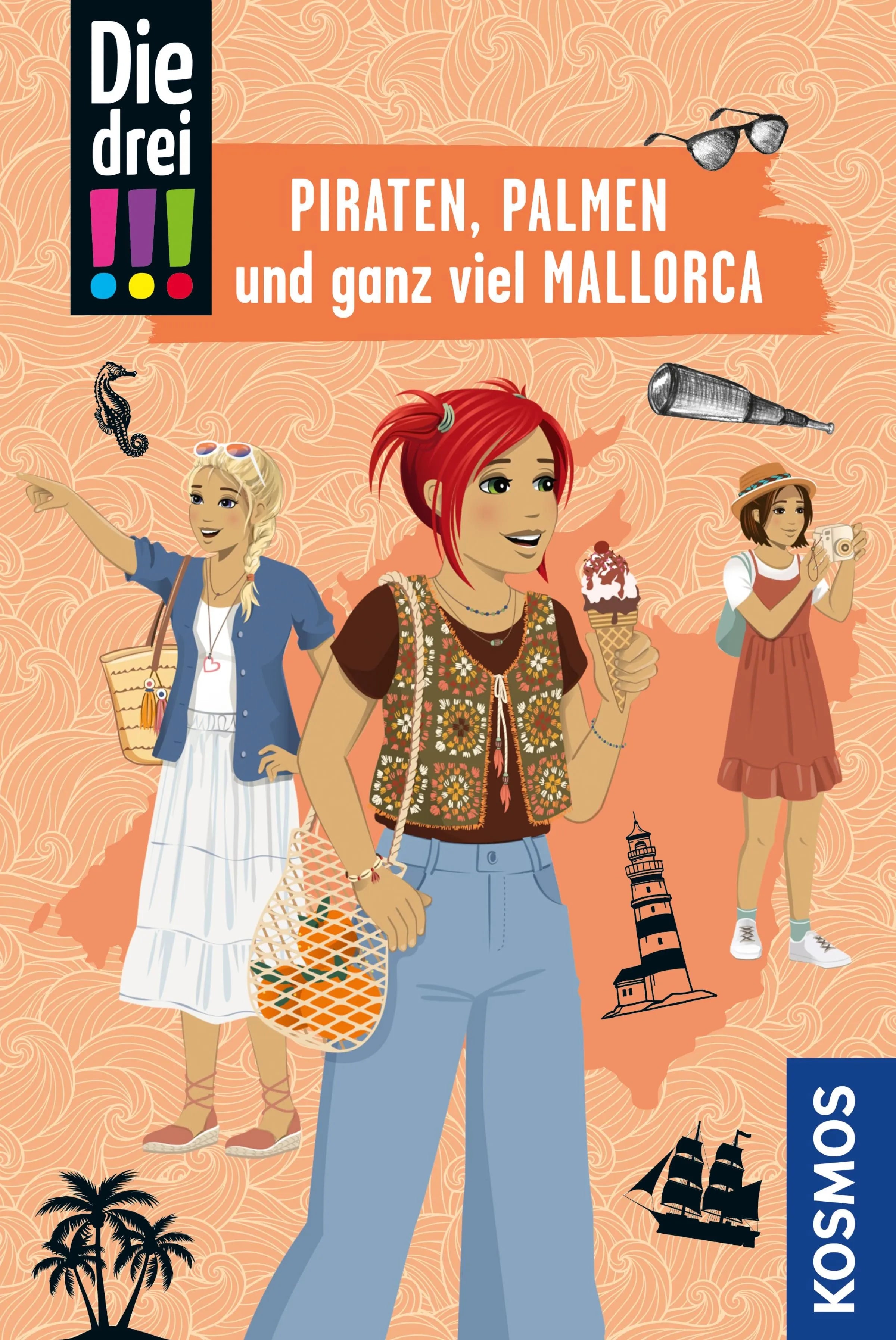 Cover: Die drei !!!, Piraten, Palmen und ganz viel Mallorca (E-Book) von Silja Lund
