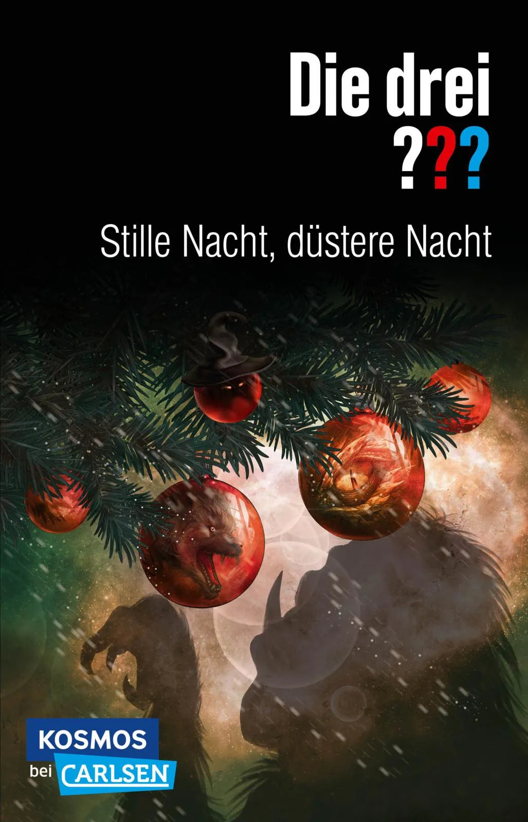 Buchcover von 'Die drei ???: Stille Nacht, düstere Nacht' - Taschenbuch von Hendrik Buchna