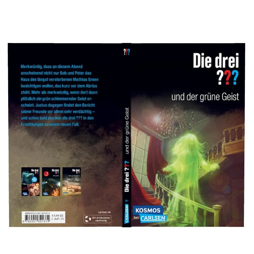 Abbildung von 'Die drei ???: und der grüne Geist'