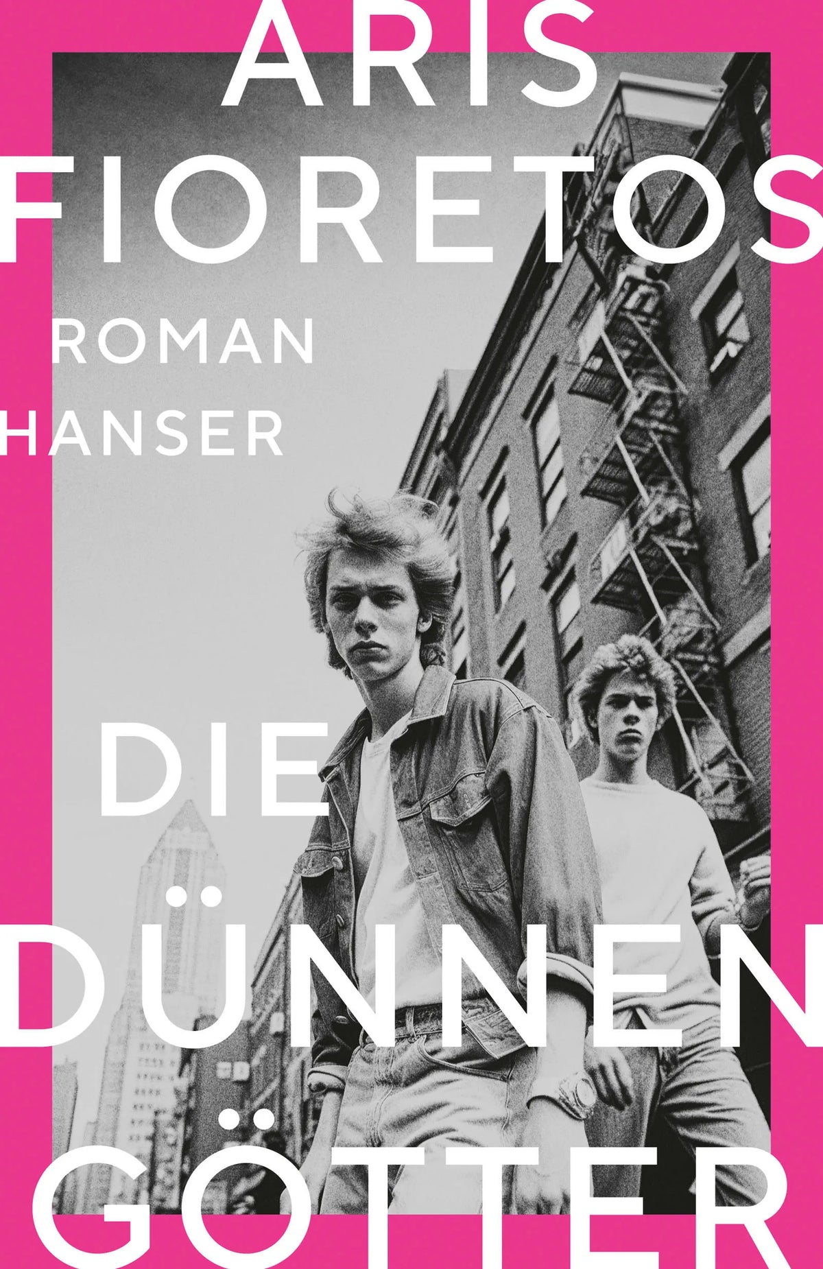 Buchcover von 'Die dünnen Götter' - Gebundene Ausgabe von Aris Fioretos