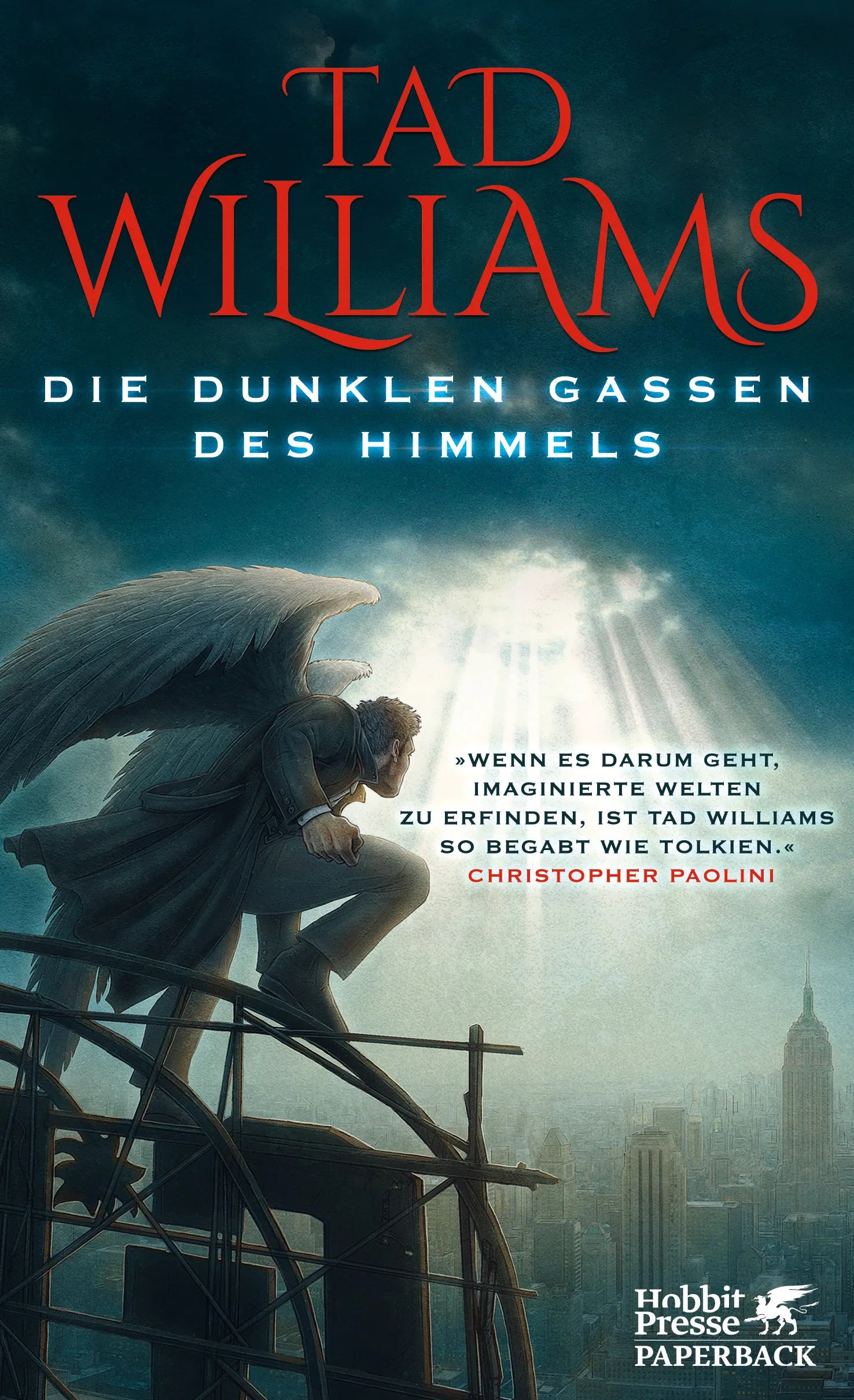 Buchcover von 'Die dunklen Gassen des Himmels' - Taschenbuch von Tad Williams
