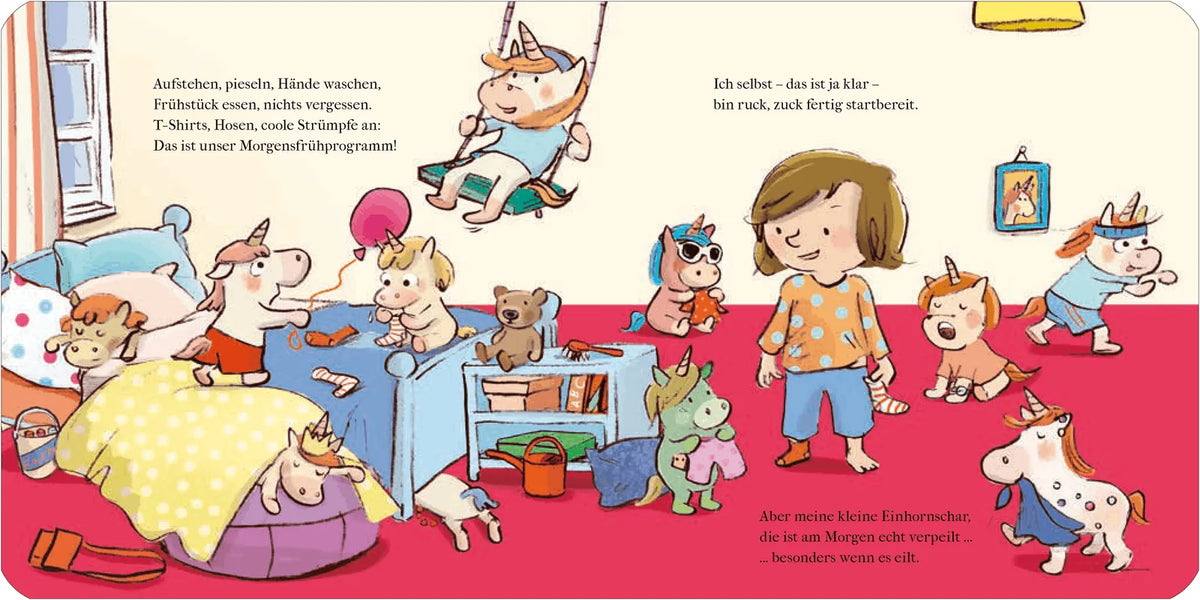 Detailansicht: Die Einhorn-Trödel-Bande. Dalli dalli, hopp hopp! (Hardcover)