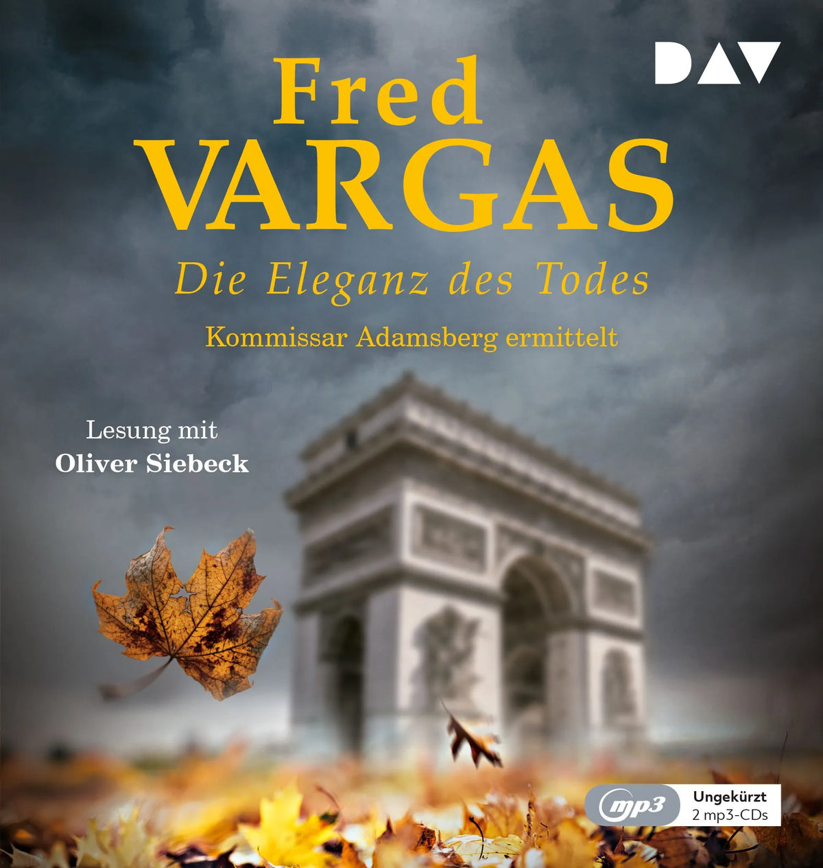 Cover: Die Eleganz des Todes – Kommissar Adamsberg 11 (Hörbuch CD) von Fred Vargas