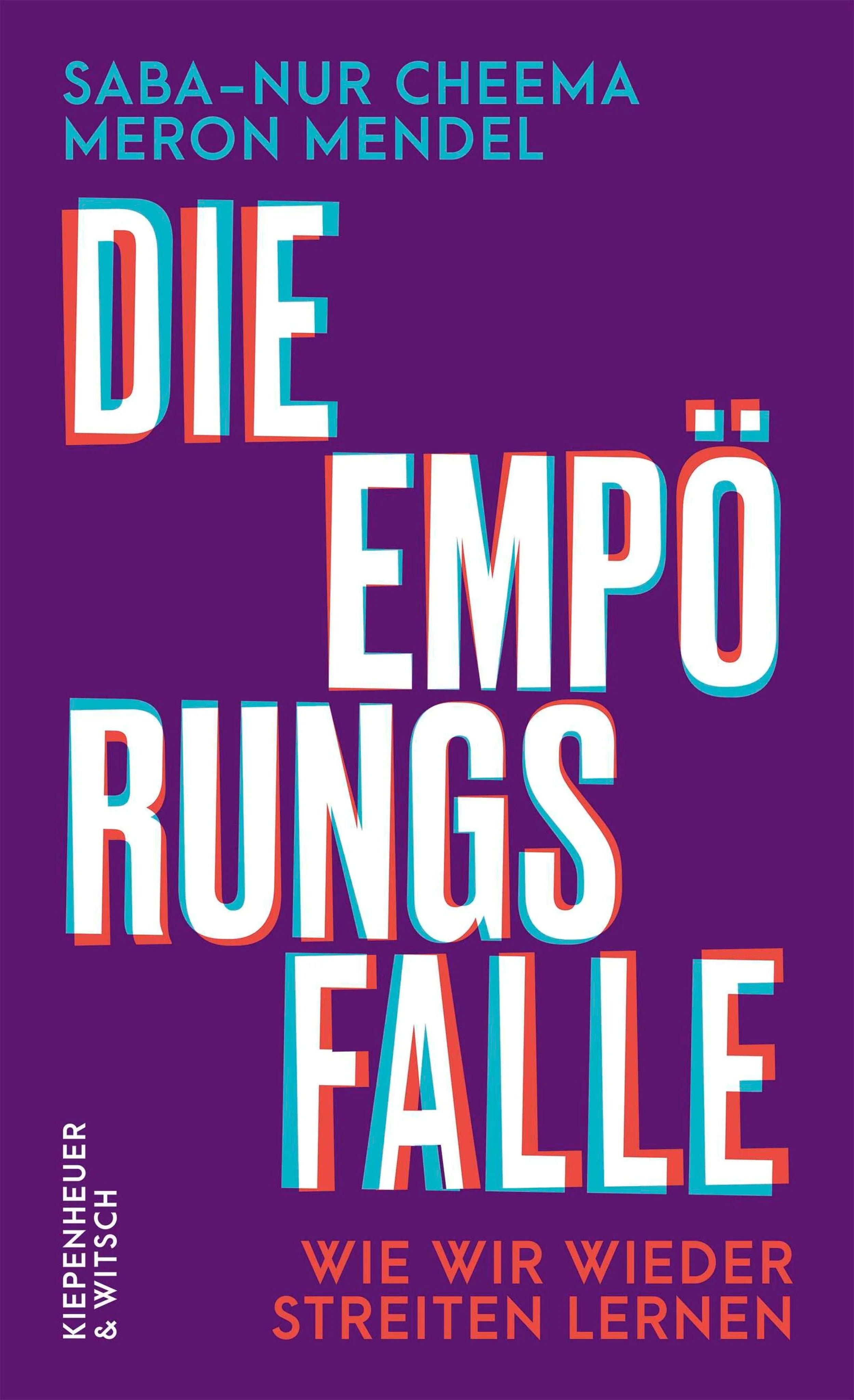 Cover: Die Empörungsfalle (E-Book) von Saba-Nur Cheema