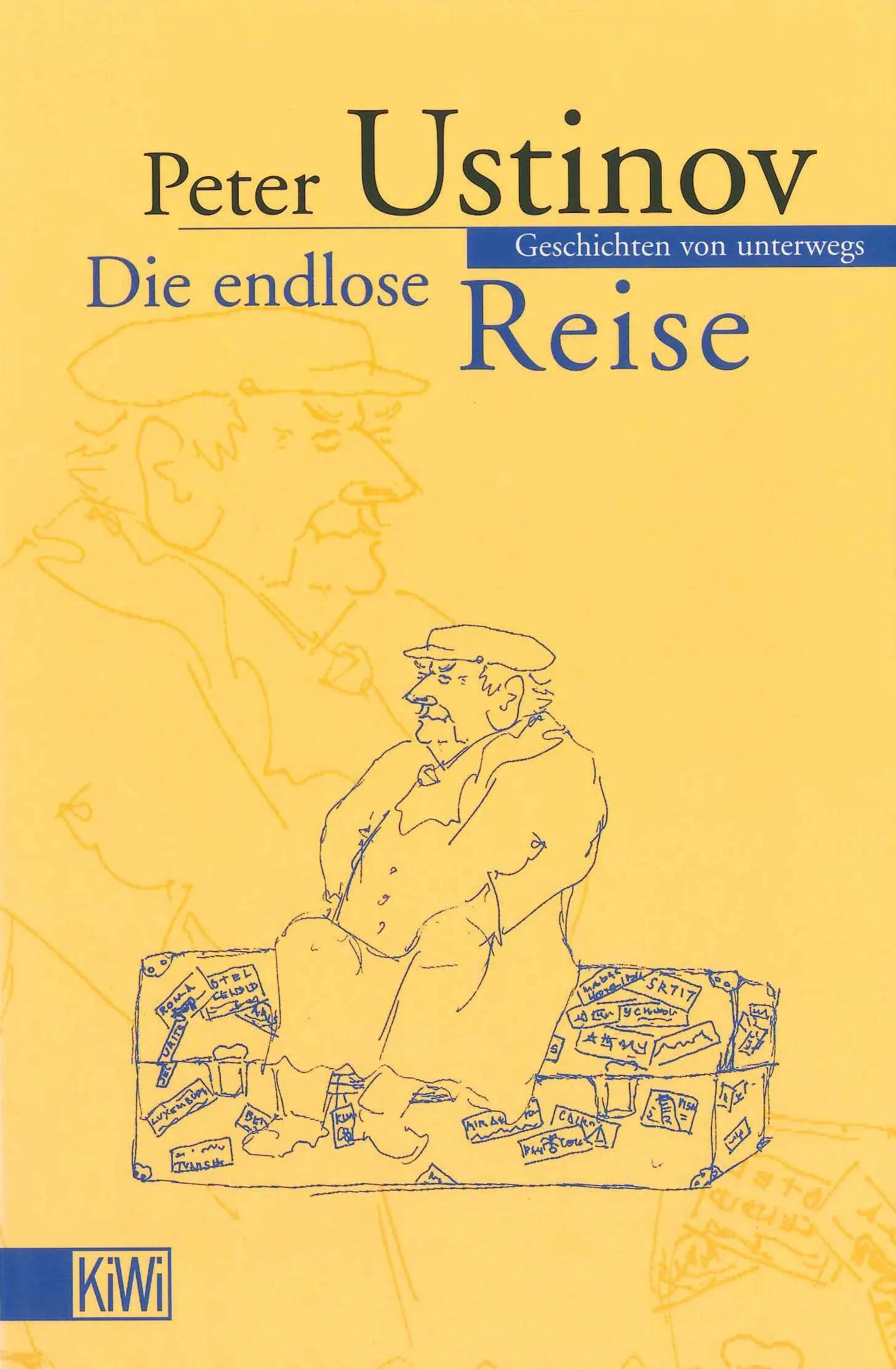 Buchcover von 'Die endlose Reise' - Taschenbuch von Peter Ustinov