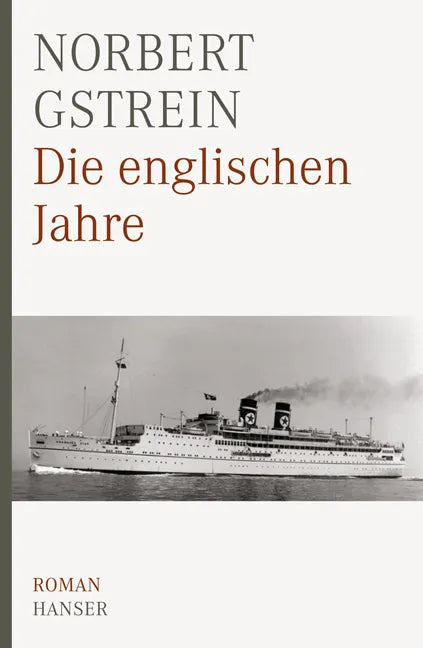 Buchcover von 'Die englischen Jahre' - Gebundene Ausgabe von Norbert Gstrein