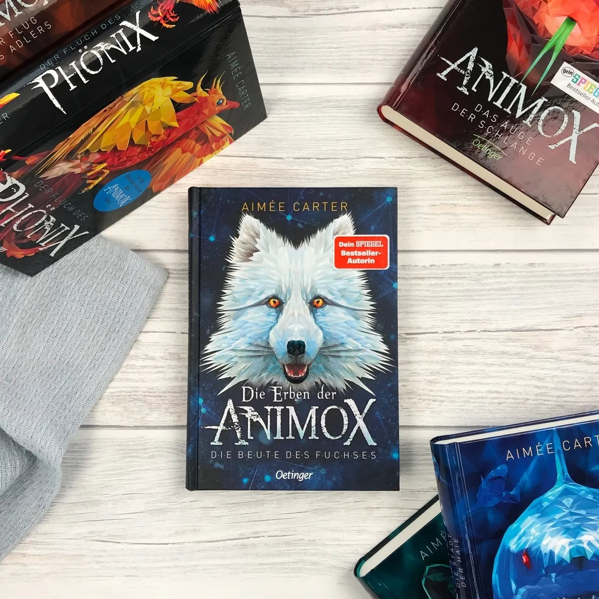 Detailansicht: Die Erben der Animox 1. Die Beute des Fuchses (Hardcover)