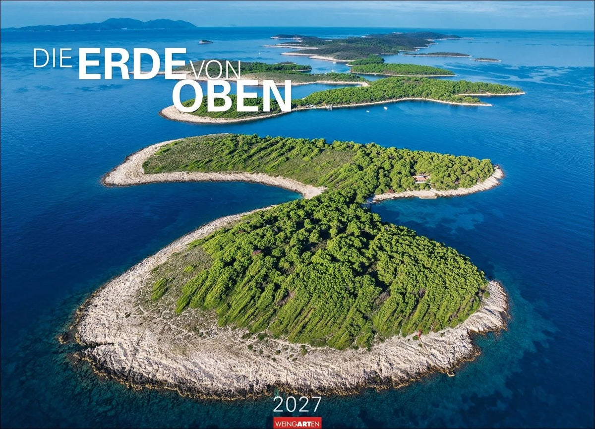 Wandkalender: Die Erde von oben Kalender 2027