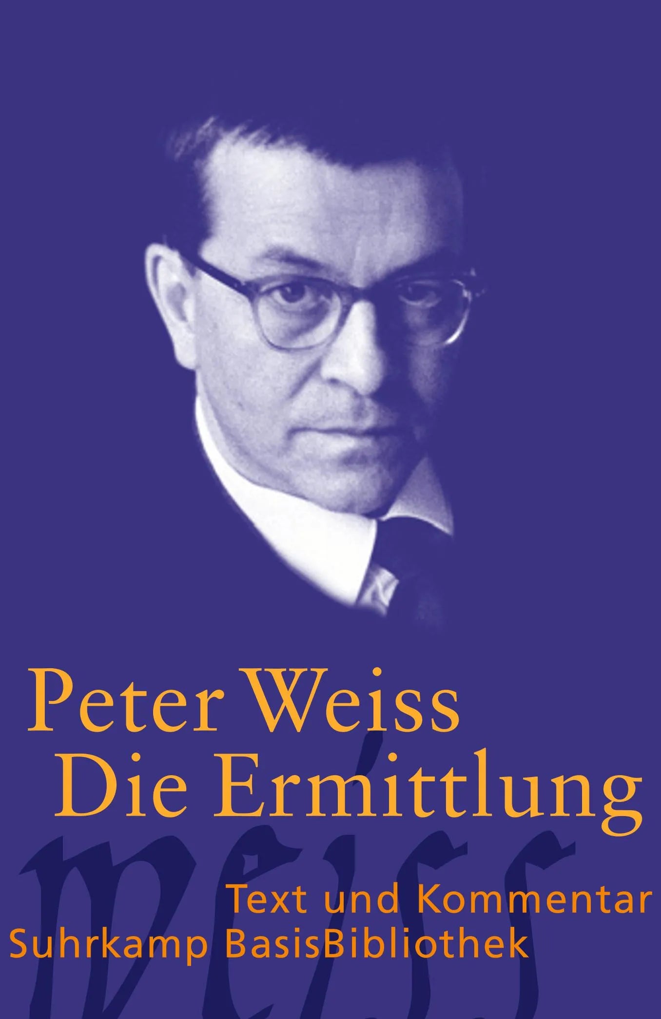 Buchcover von 'Die Ermittlung' - Taschenbuch von Peter Weiss