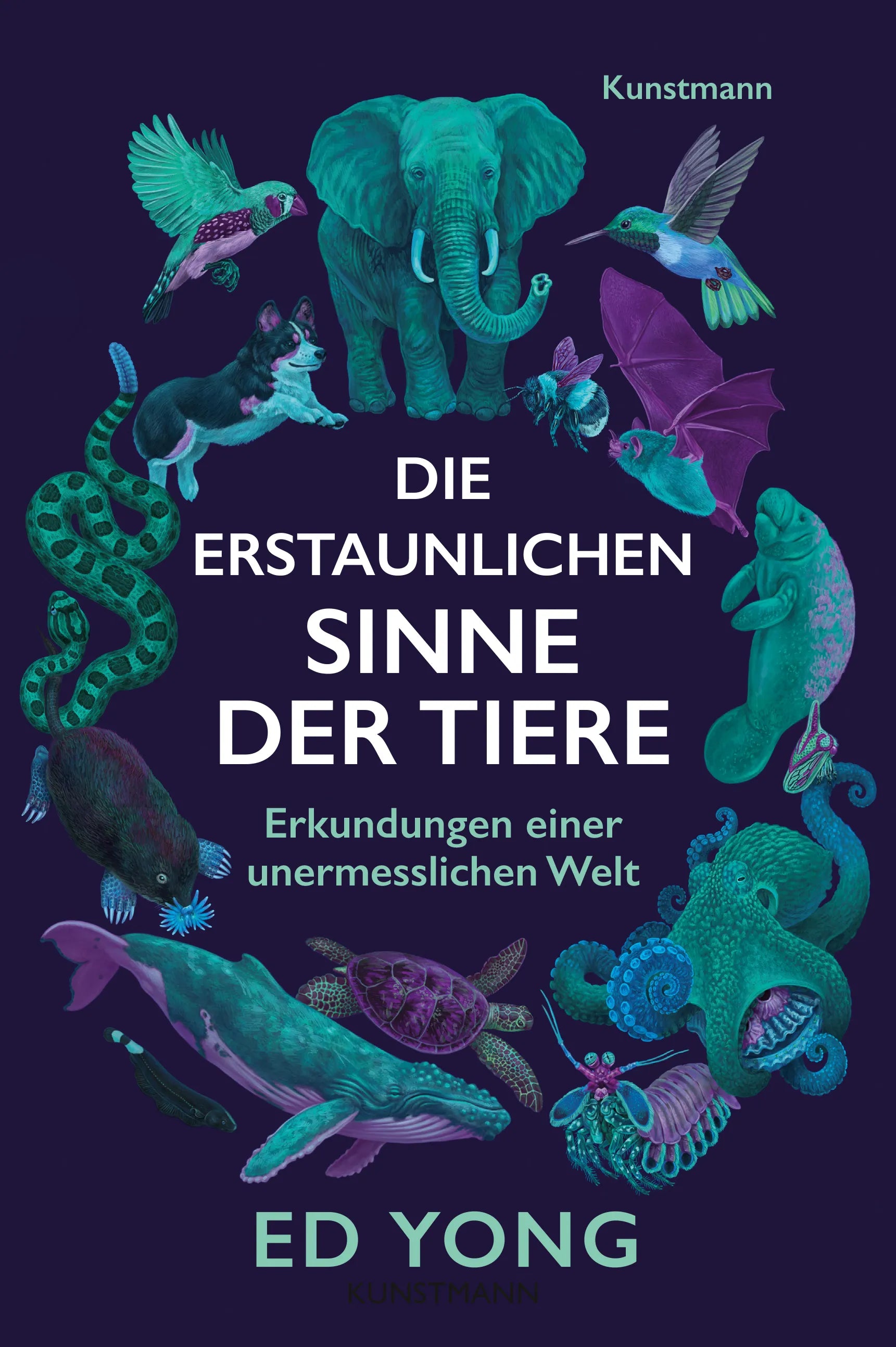Buchcover von 'Die erstaunlichen Sinne der Tiere' - Taschenbuch von Ed Yong