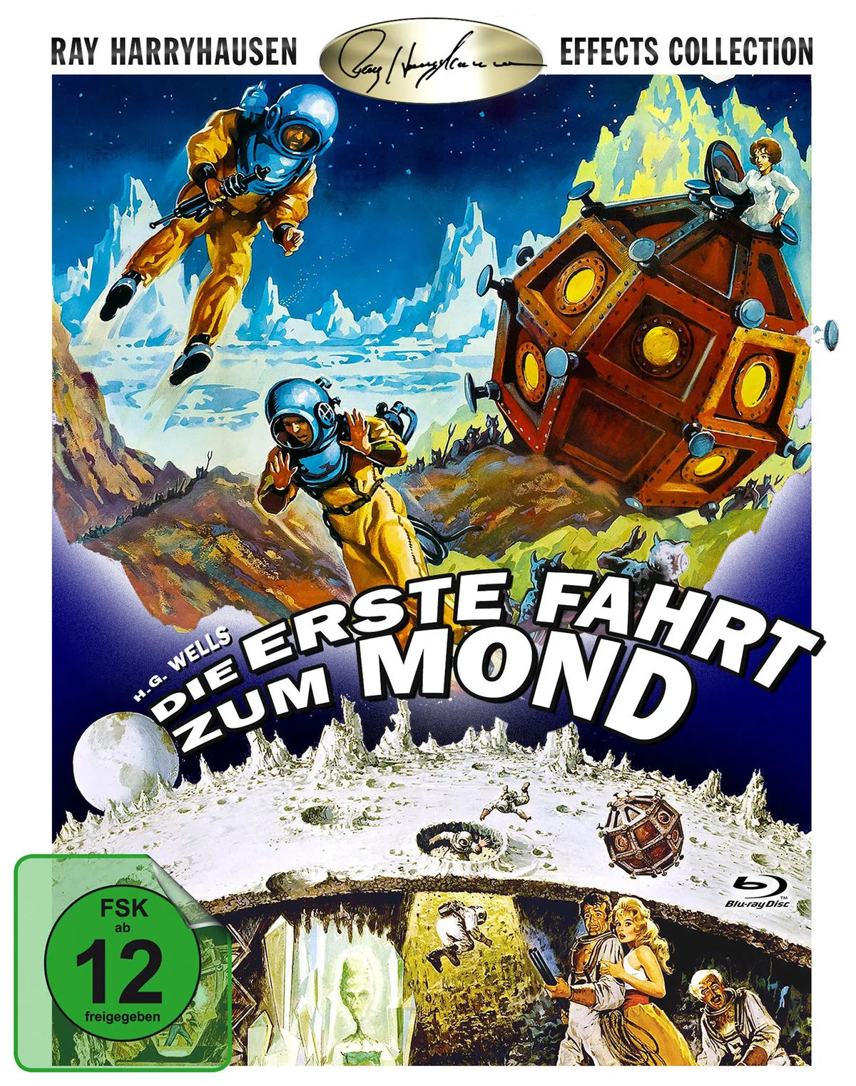 Die erste Fahrt zum Mond - Blu-ray Disc