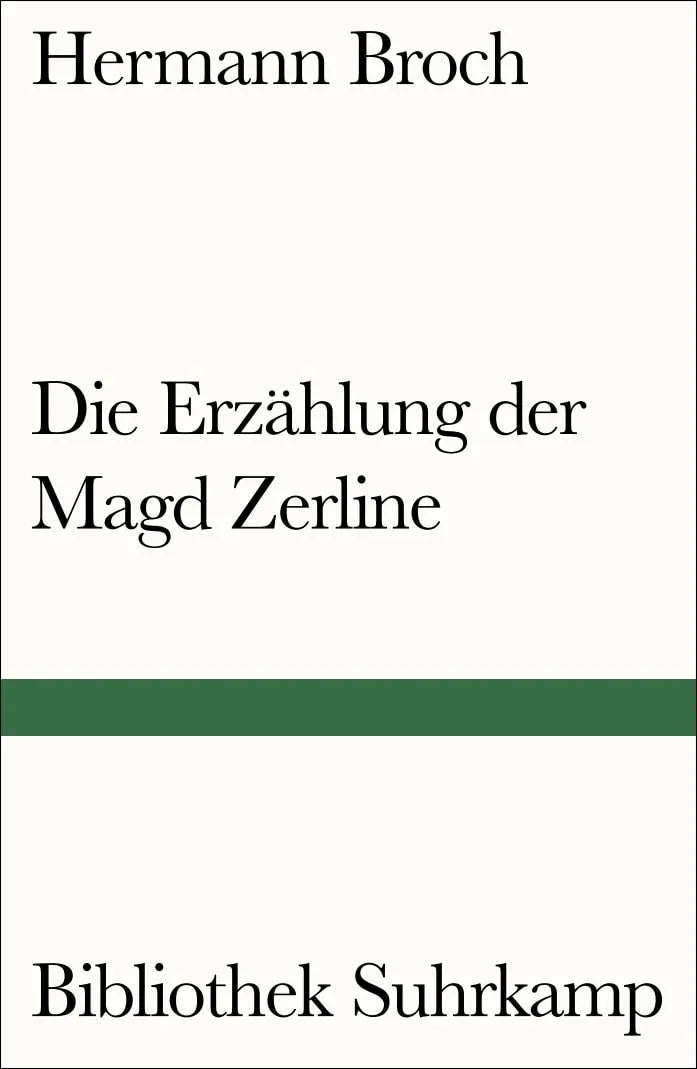 Buchcover von 'Die Erzählung der Magd Zerline' - Taschenbuch von Hermann Broch
