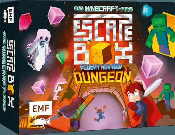 Die Escape-Box für Minecraft-Fans: Flucht aus dem Dungeon – Ansicht