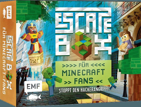 Die Escape-Box für Minecraft-Fans: Stoppt den Hackerangriff! – Ansicht