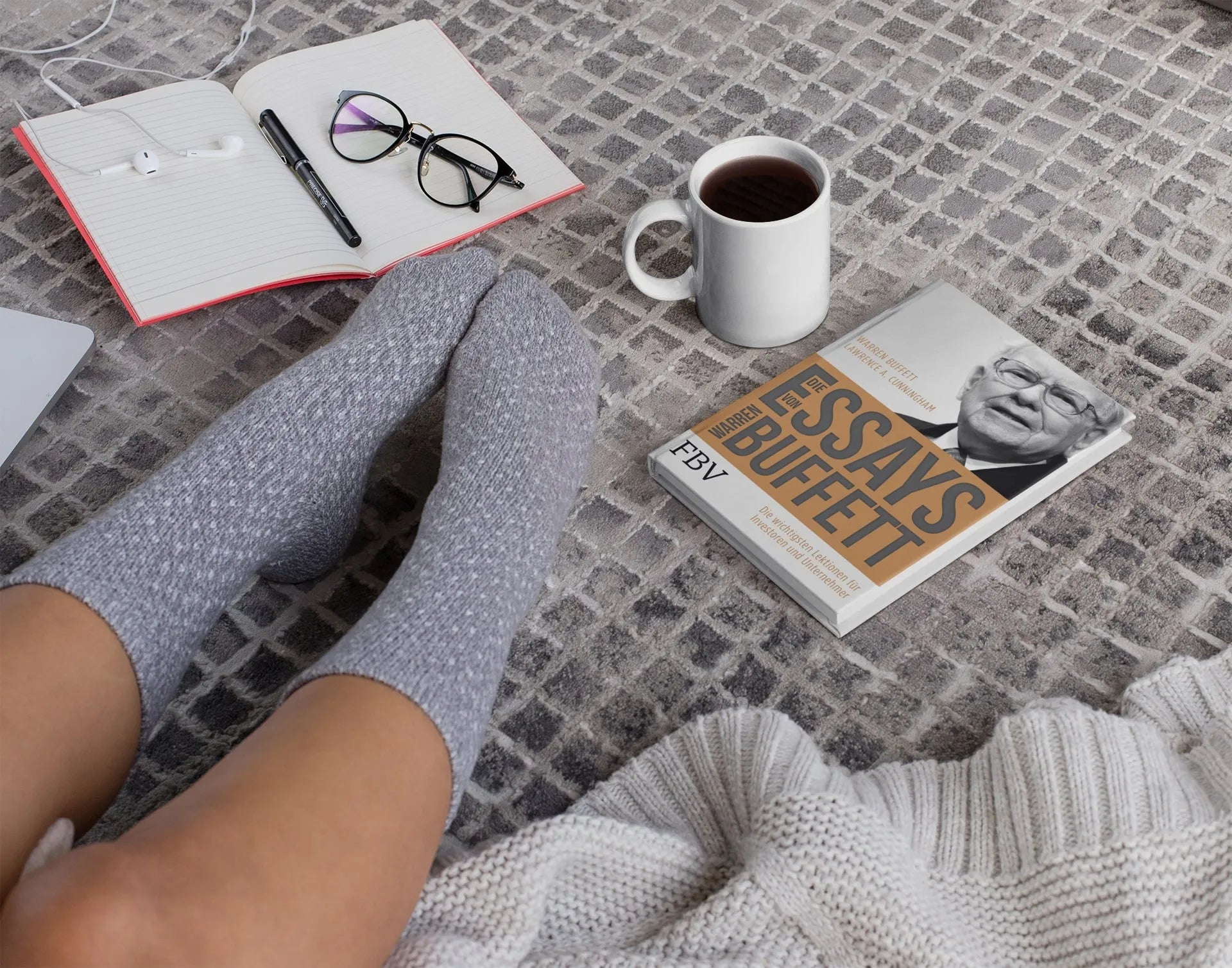 Innenansicht von 'Die Essays von Warren Buffett' - Gebundene Ausgabe