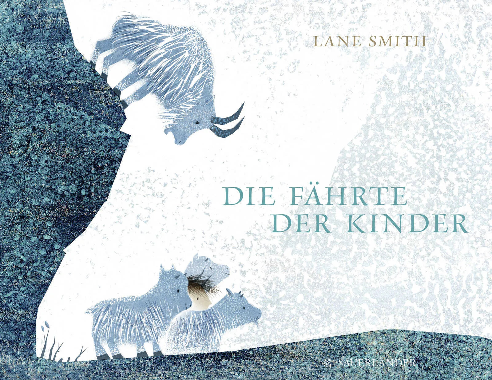 Buchcover von 'Die Fährte der Kinder' - Gebundene Ausgabe von Lane Smith