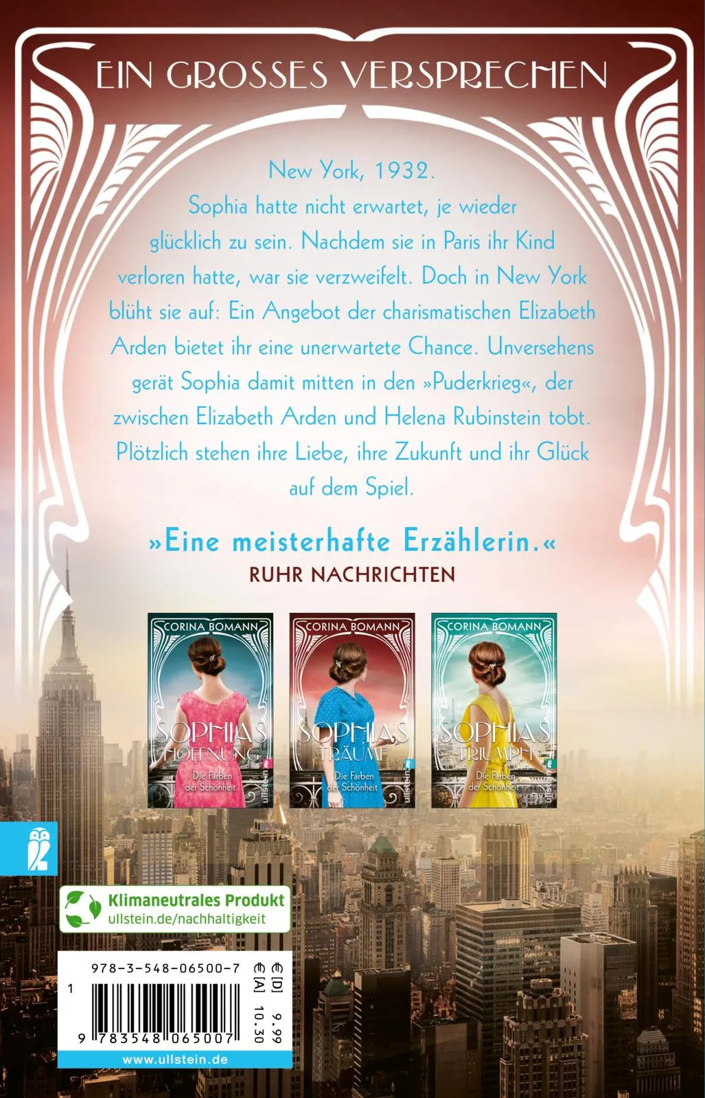 Rückseite: Die Farben der Schönheit – Sophias Träume (Taschenbuch)