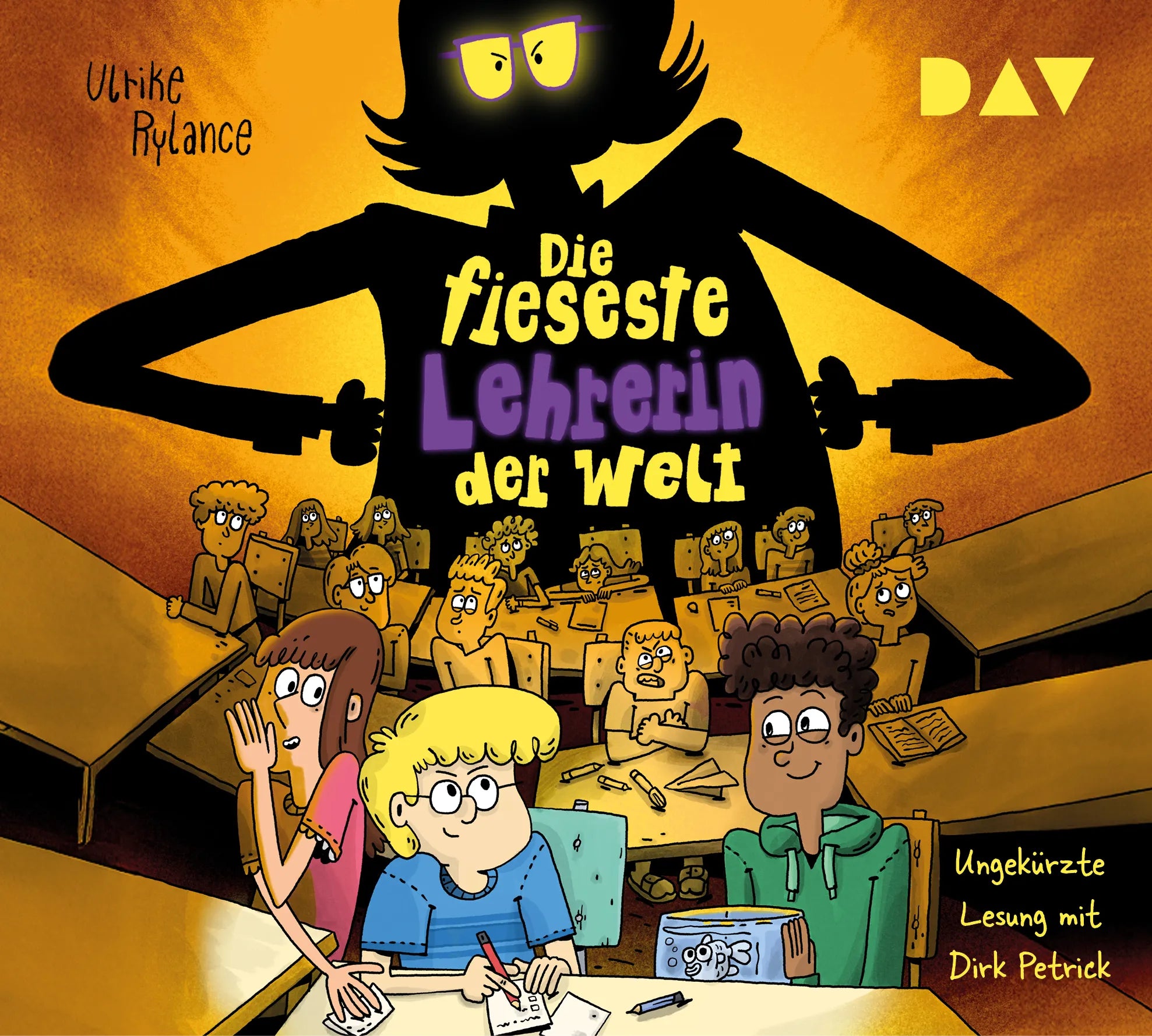 Buchcover von 'Die fieseste Lehrerin der Welt' - Hörbuch (CD) von Ulrike Rylance