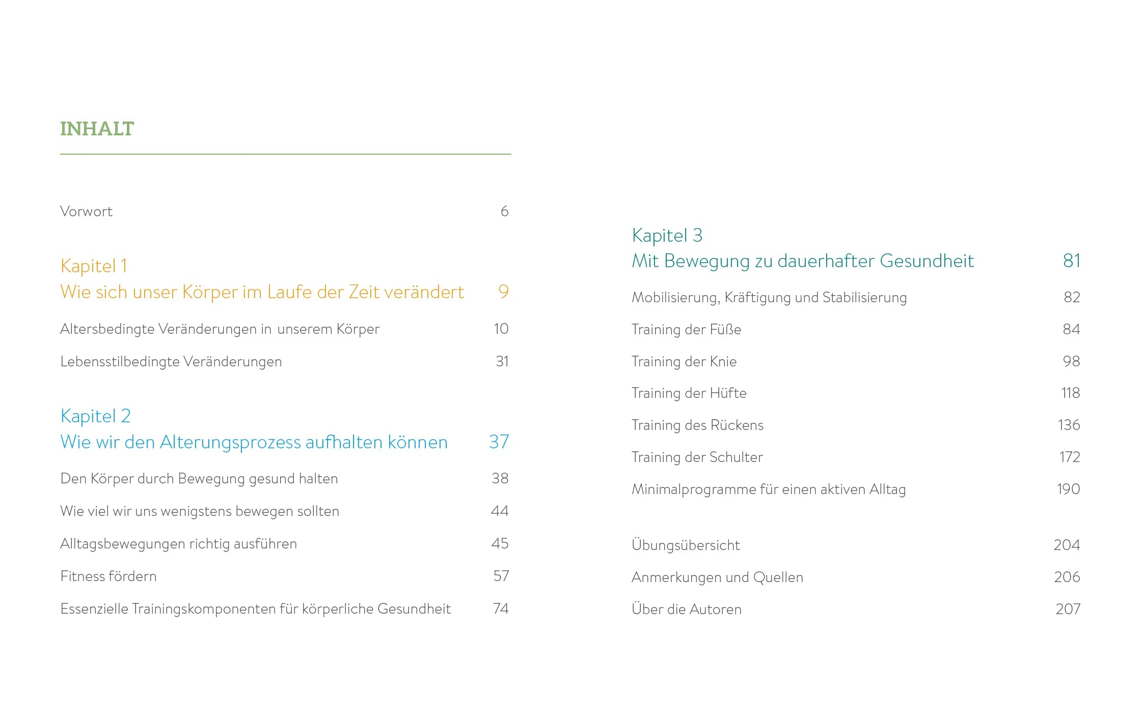 Innenansicht von 'Die Fitness-Docs' - Taschenbuch
