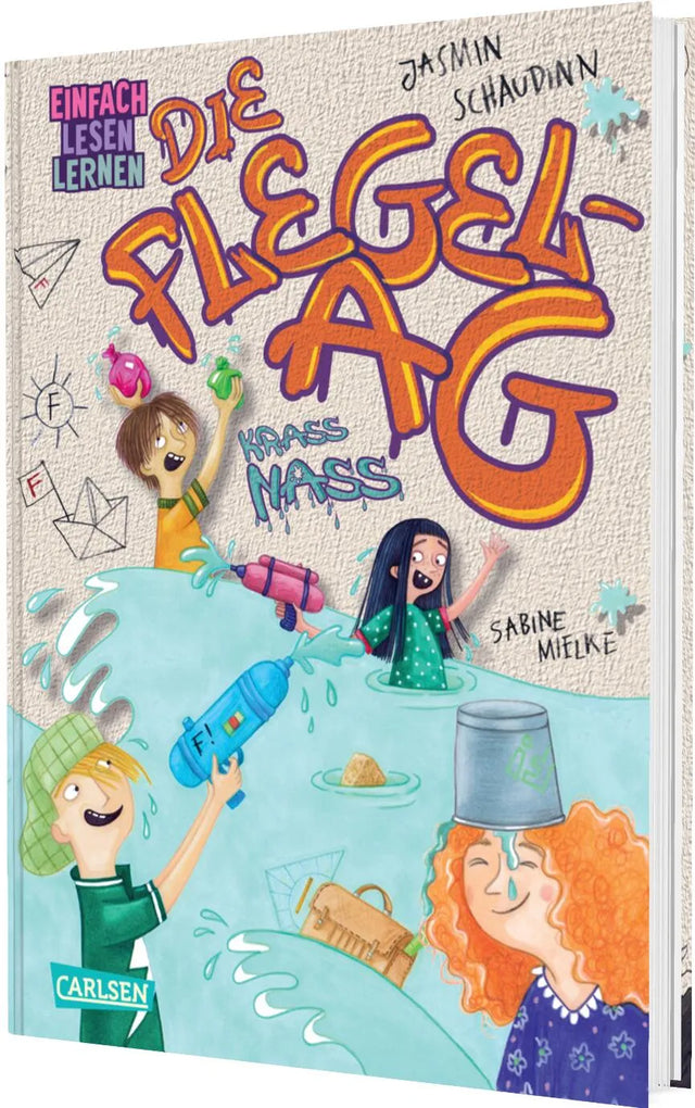 Buchcover von 'Die Flegel-AG: Krass nass!' - Gebundene Ausgabe von Jasmin Schaudinn