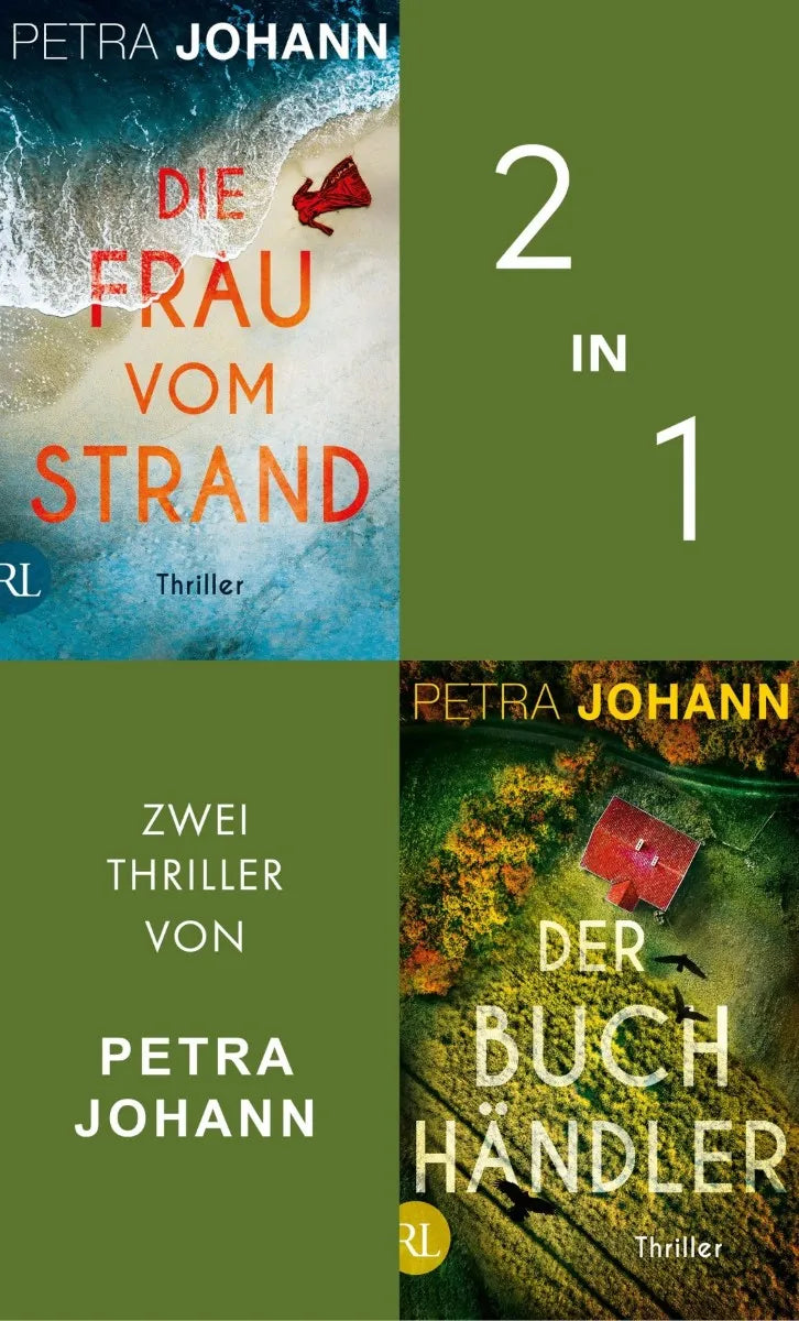 Cover: Die Frau vom Strand & Der Buchhändler (E-Book) von Petra Johann