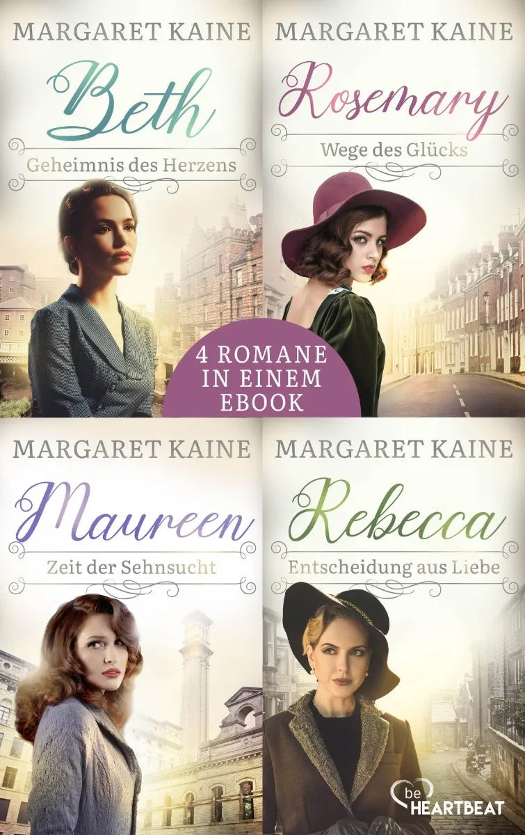 Cover: Die Frauen aus den Potteries | Alle 4 Romane in einem eBook (E-Book) von Margaret Kaine