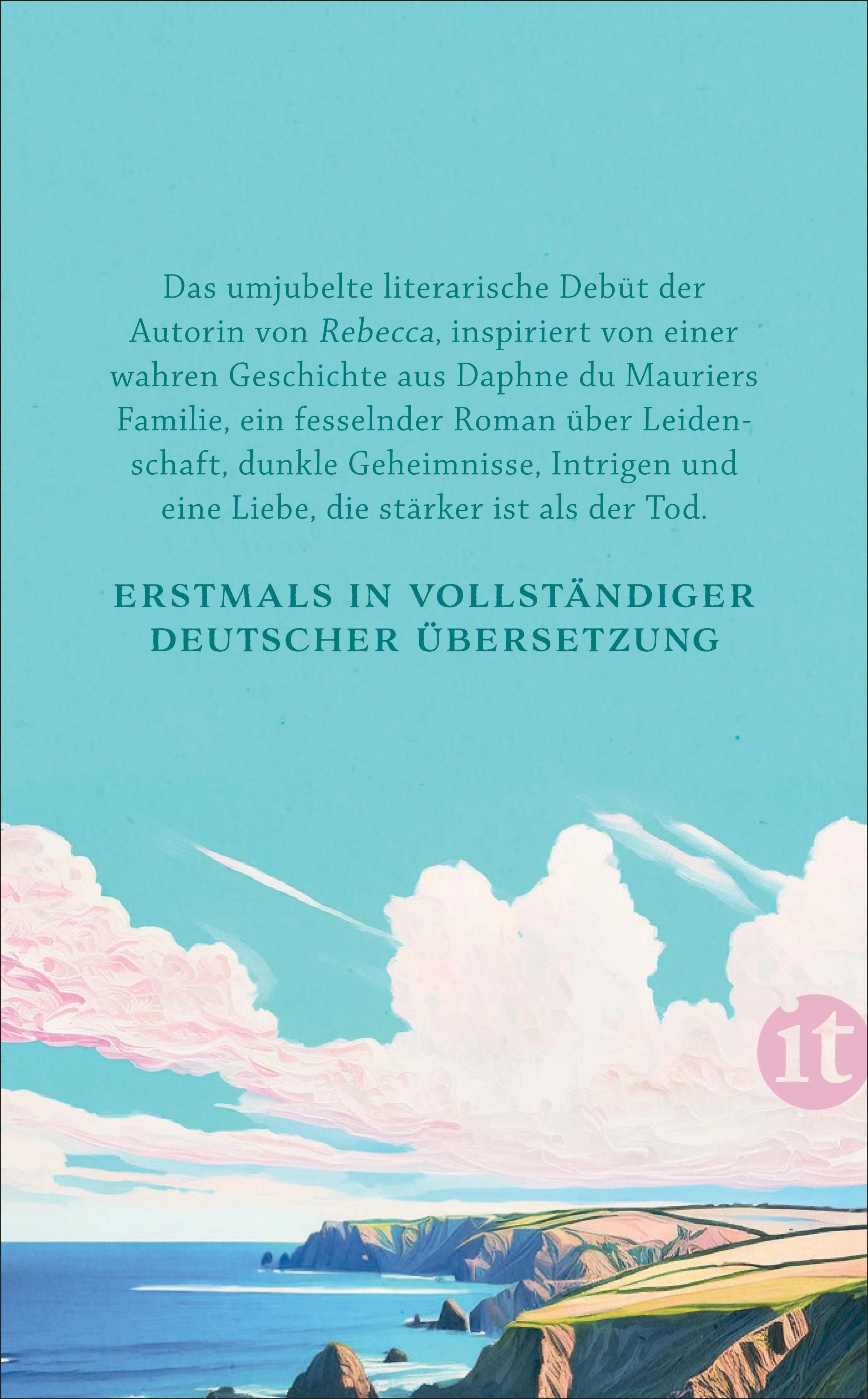 Buchrückseite von 'Die Frauen von Cornwall' mit Klappentext - Taschenbuch