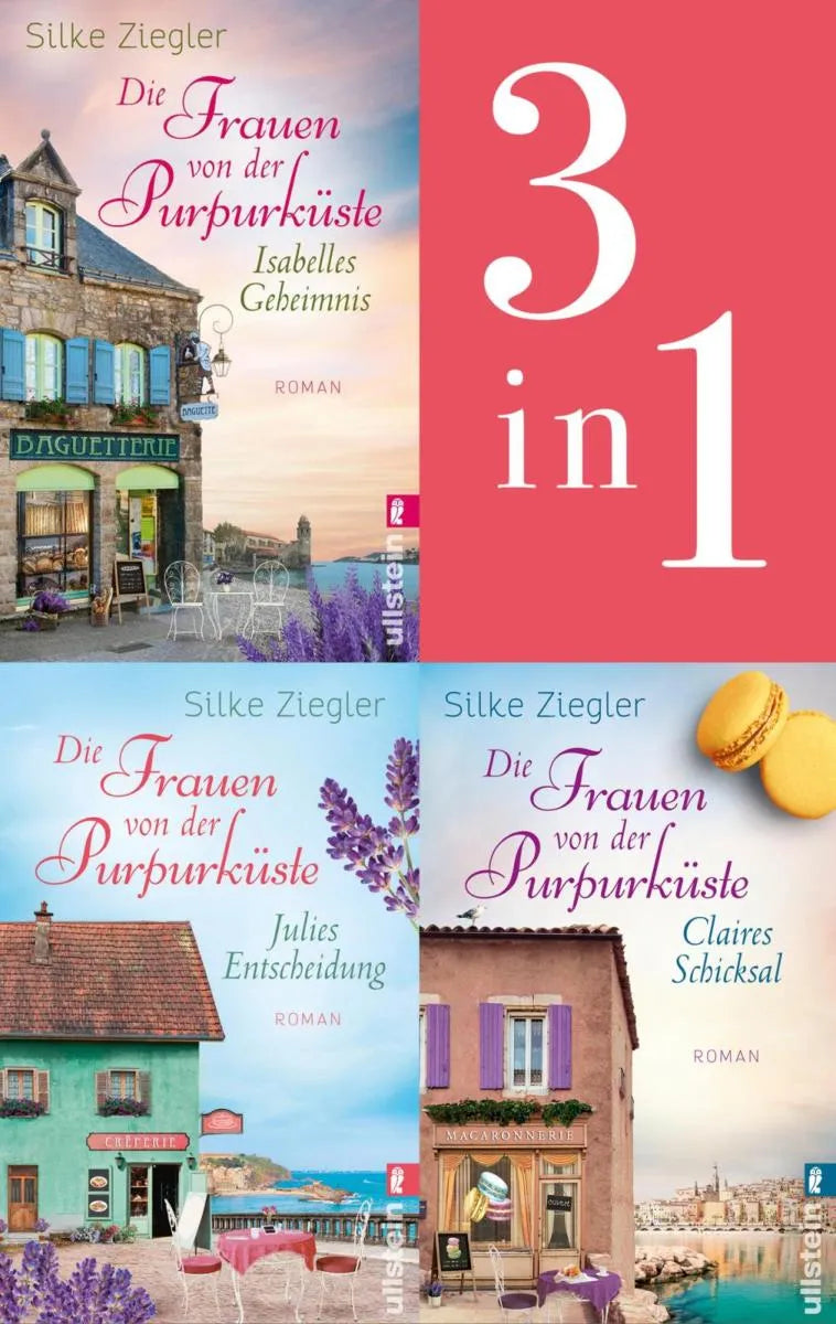 Cover: Die Frauen von der Purpurküste Band 1 - 3 (E-Book) von Silke Ziegler