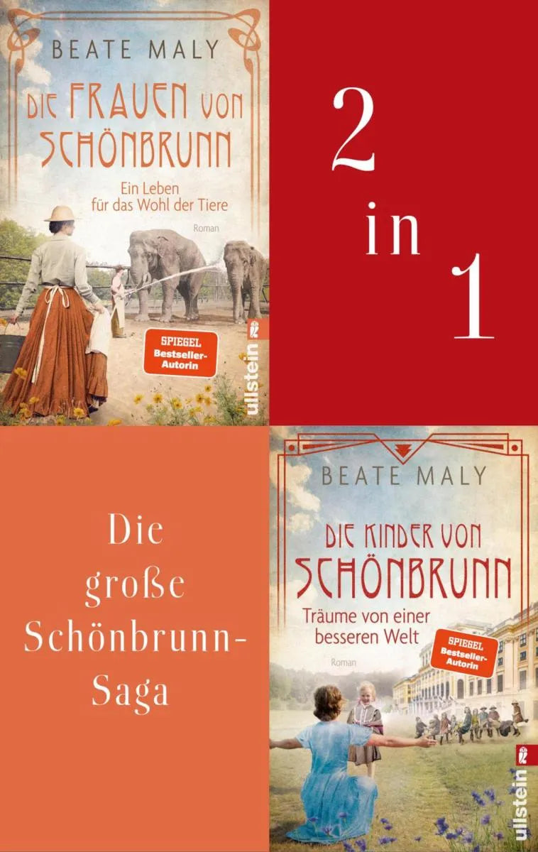 Cover: Die Frauen von Schönbrunn & Die Kinder von Schönbrunn (E-Book) von Beate Maly