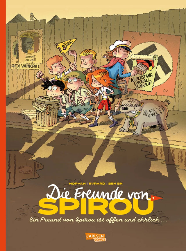Buchcover von 'Die Freunde von Spirou 1' - Taschenbuch von Jean David Morvan