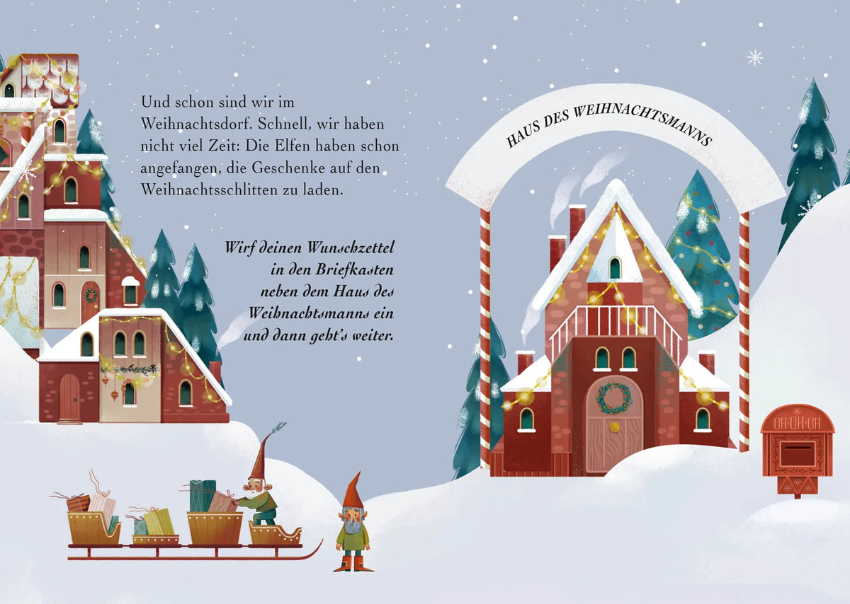 Die fröhliche Weihnachten Spielbox – Ansicht