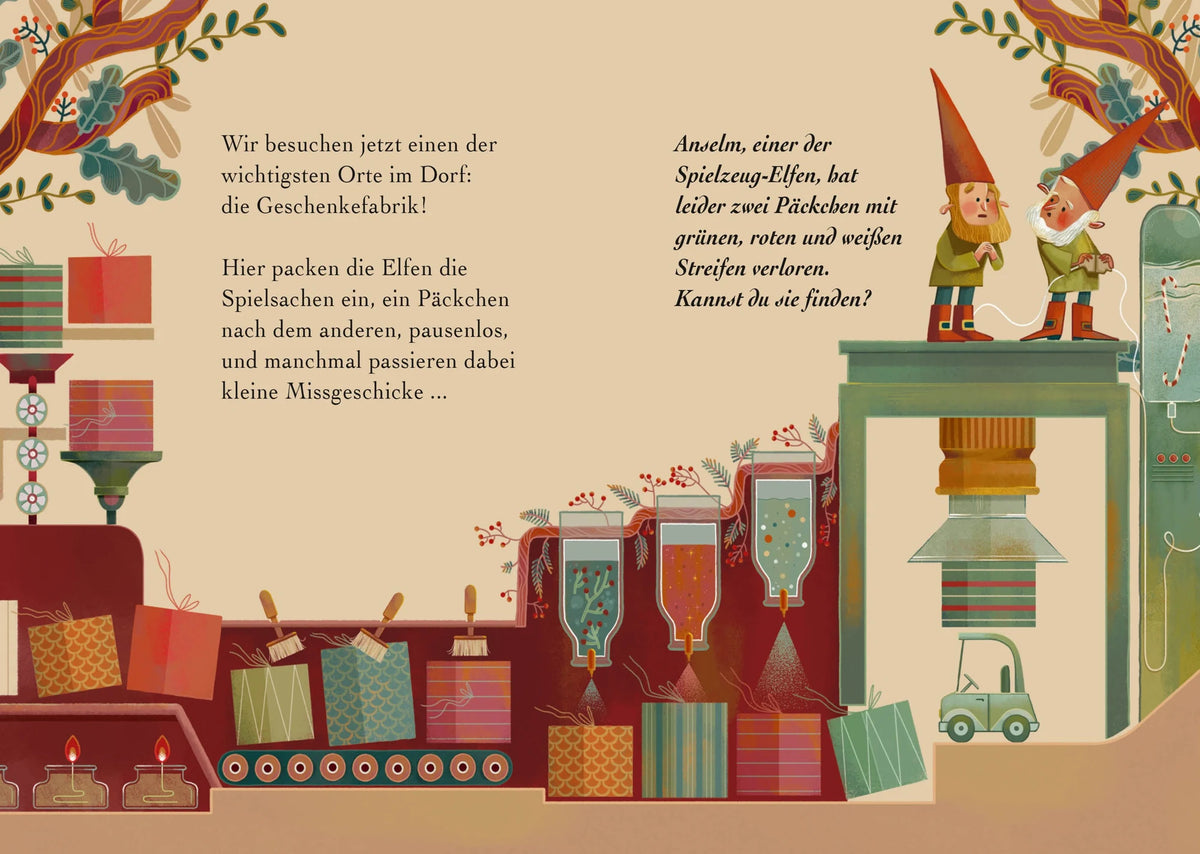 Die fröhliche Weihnachten Spielbox – Ansicht