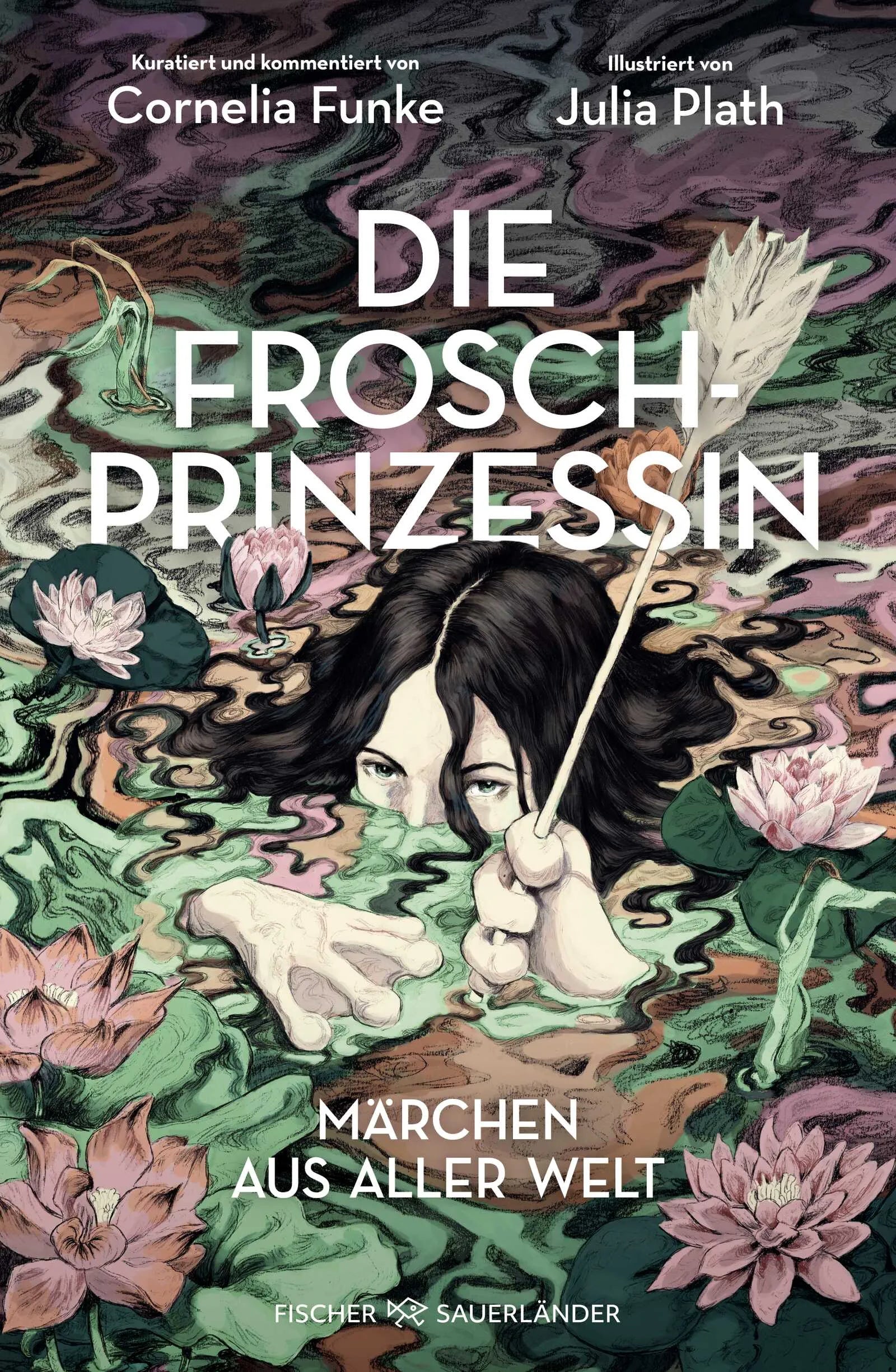 Buchcover von 'Die Froschprinzessin. Märchen aus aller Welt' - Gebundene Ausgabe von Cornelia Funke