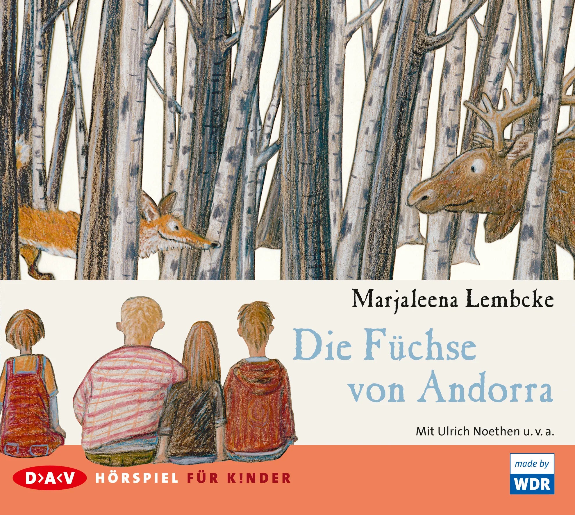 Buchcover von 'Die Füchse von Andorra' - Hörbuch (CD) von Marjaleena Lembcke