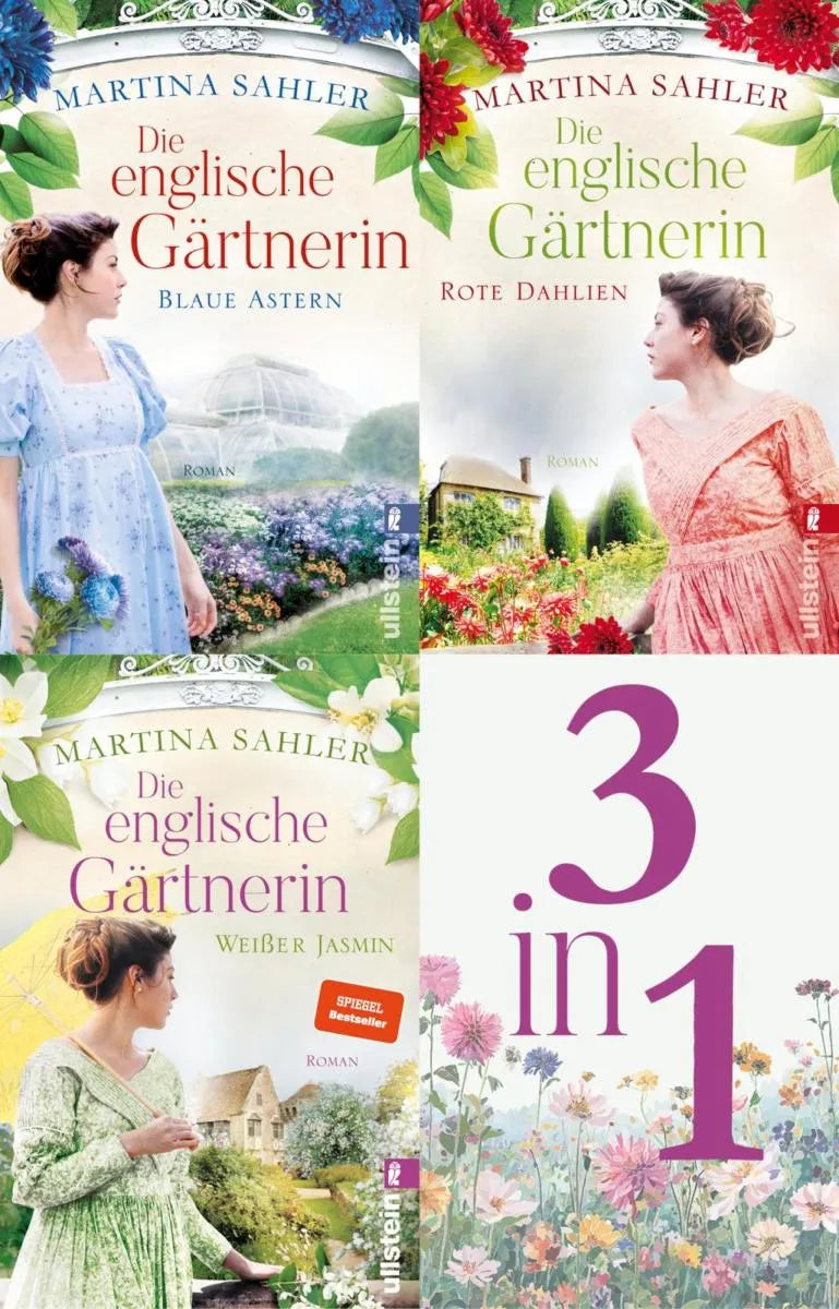 Cover: Die Gärtnerin von Kew Gardens Bände 1-3 (E-Book) von Martina Sahler