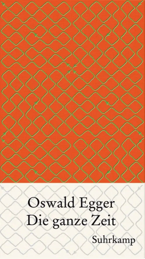 Buchcover von 'Die ganze Zeit' - Gebundene Ausgabe von Oswald Egger
