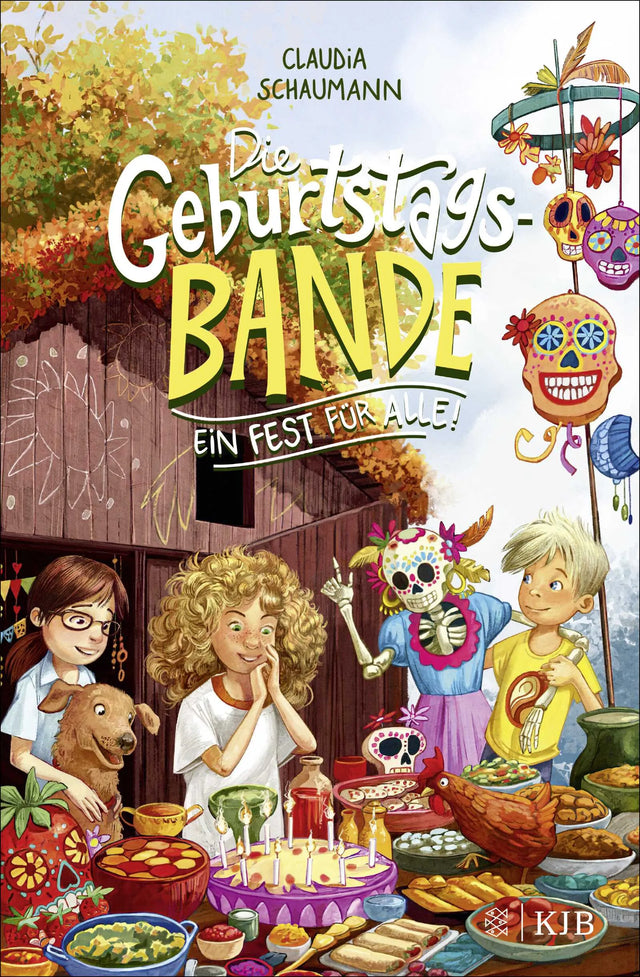 Buchcover von 'Die Geburtstagsbande. Ein Fest für alle!' - Gebundene Ausgabe von Claudia Schaumann