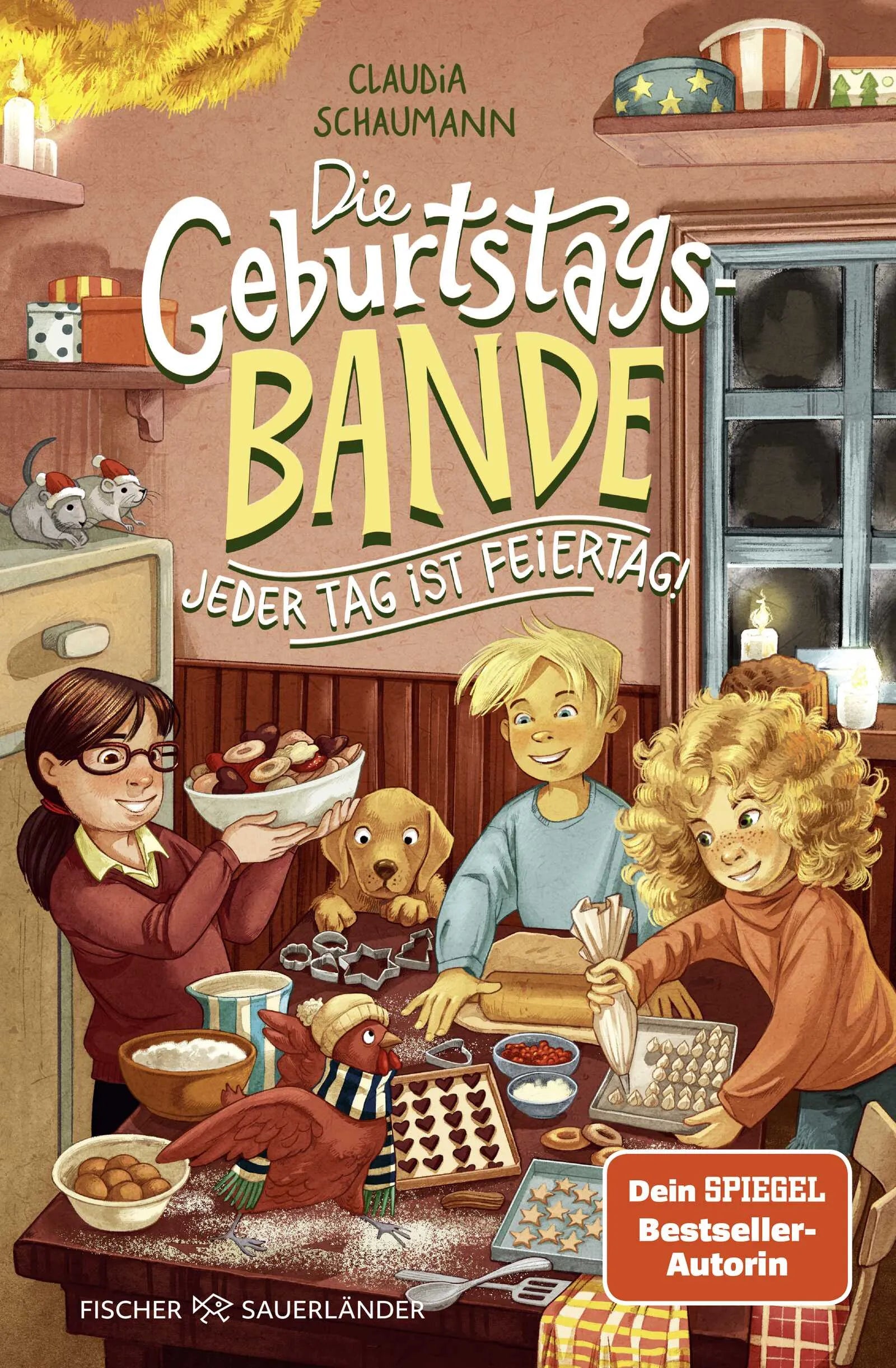 Buchcover von 'Die Geburtstagsbande. Jeder Tag ist Feiertag!' - Gebundene Ausgabe von Claudia Schaumann