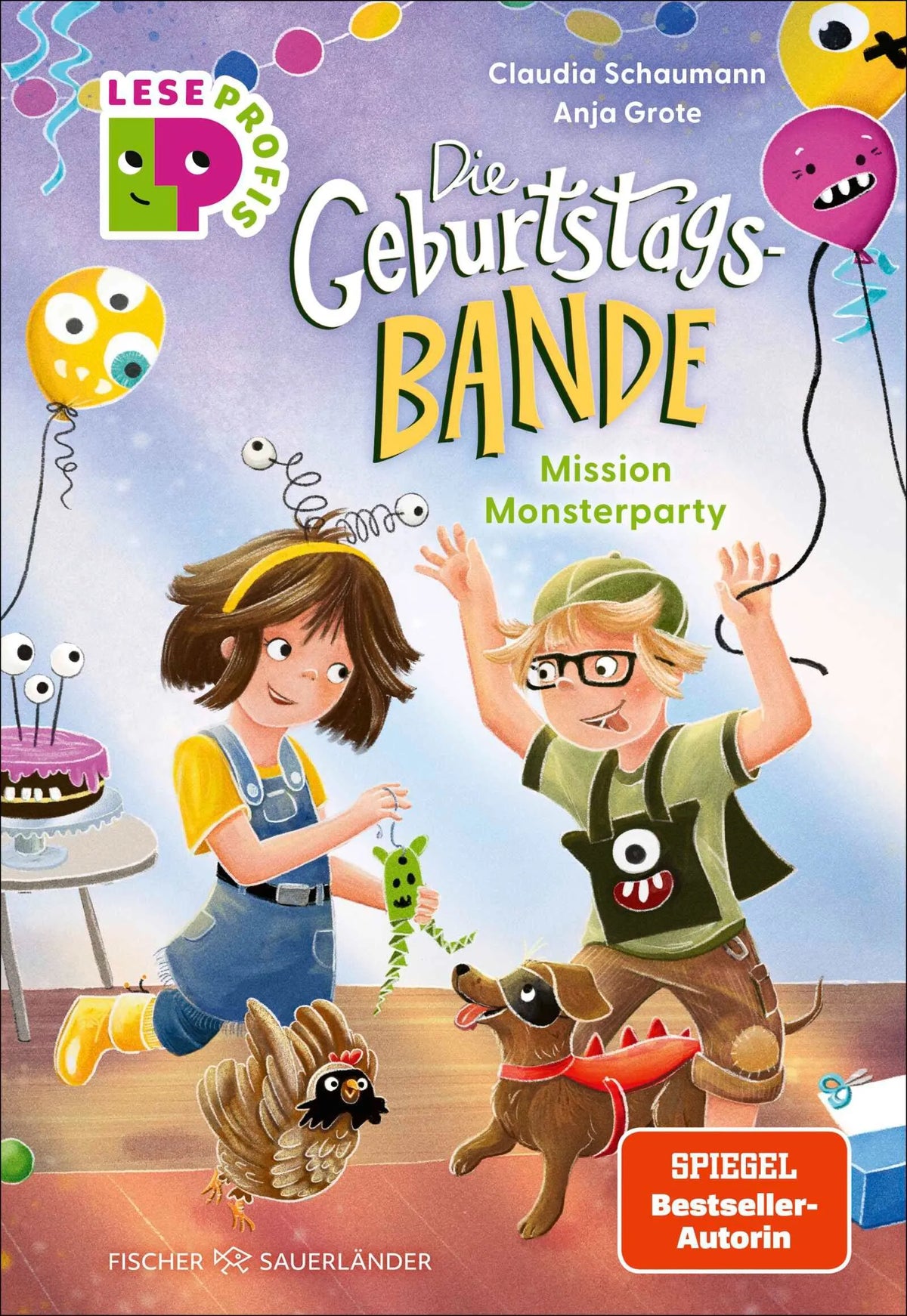 Cover: Die Geburtstagsbande – Mission Monsterparty (Hardcover) von Claudia Schaumann