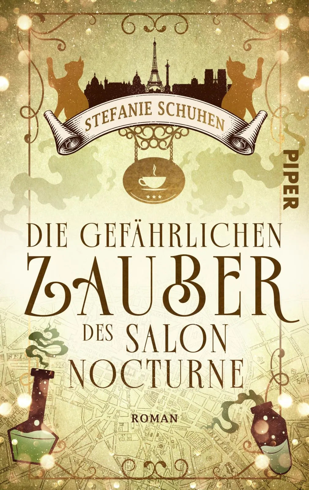Buchcover von 'Die gefährlichen Zauber des Salon Nocturne' - Taschenbuch von Stefanie Schuhen