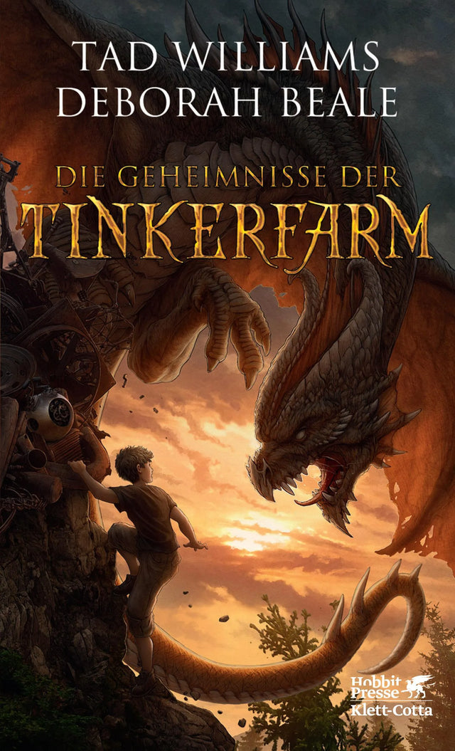 Buchcover von 'Die Geheimnisse der Tinkerfarm' - Gebundene Ausgabe von Tad Williams